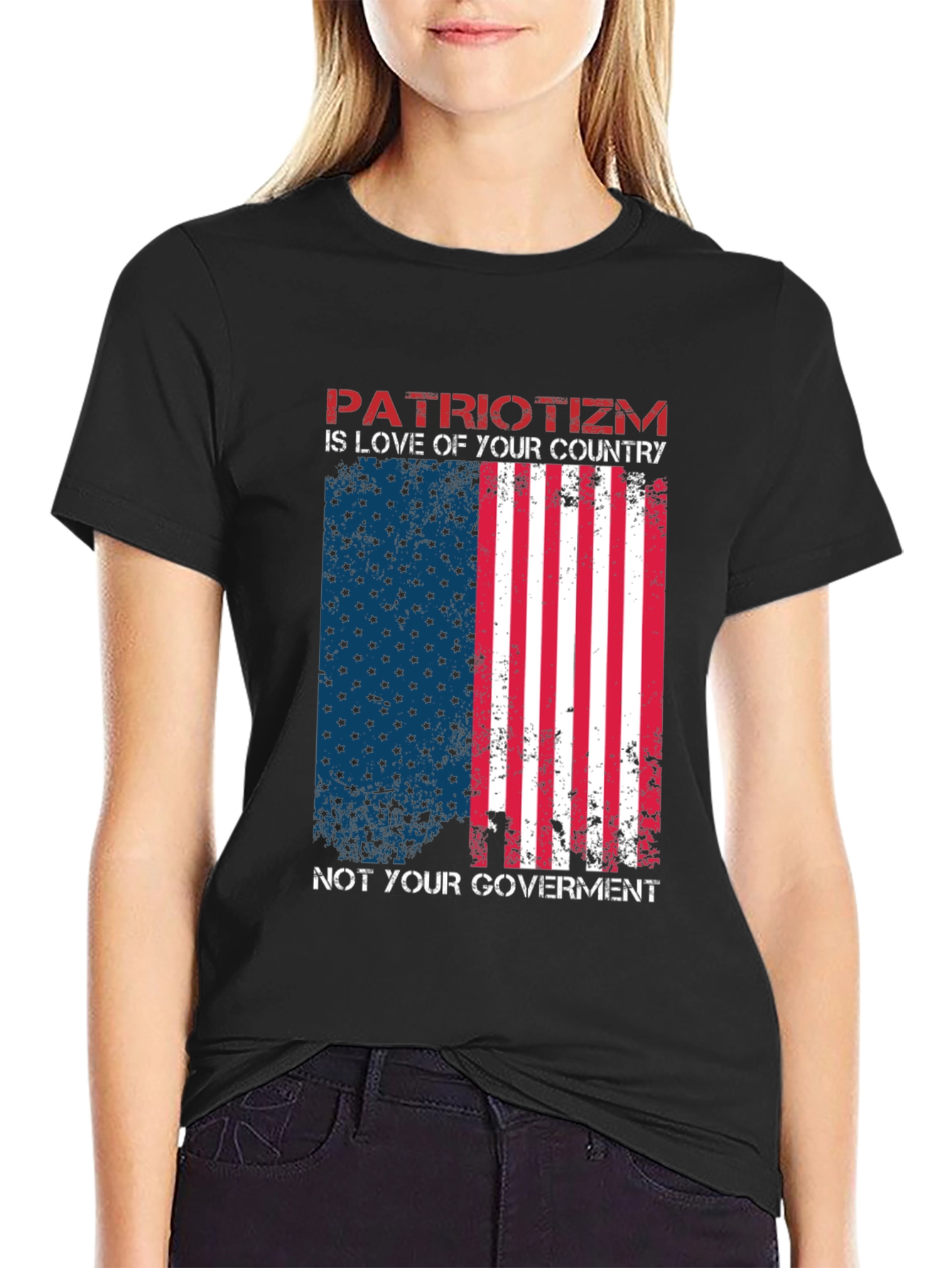Patriotic USA Flag T-Shirt - Love of Country