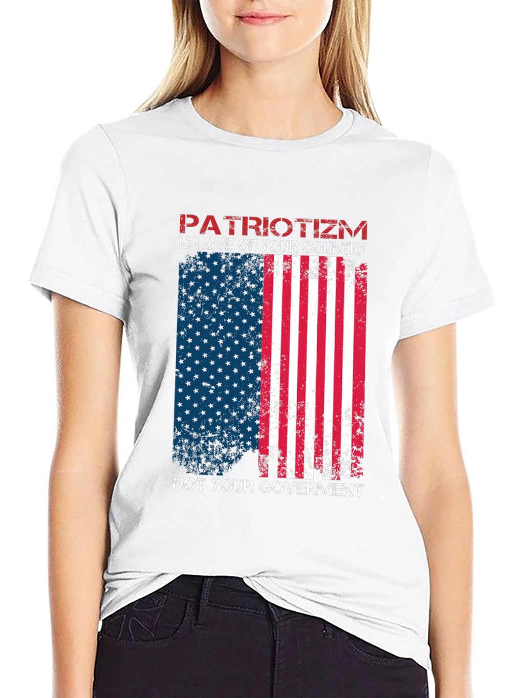 Patriotic USA Flag T-Shirt - Love of Country