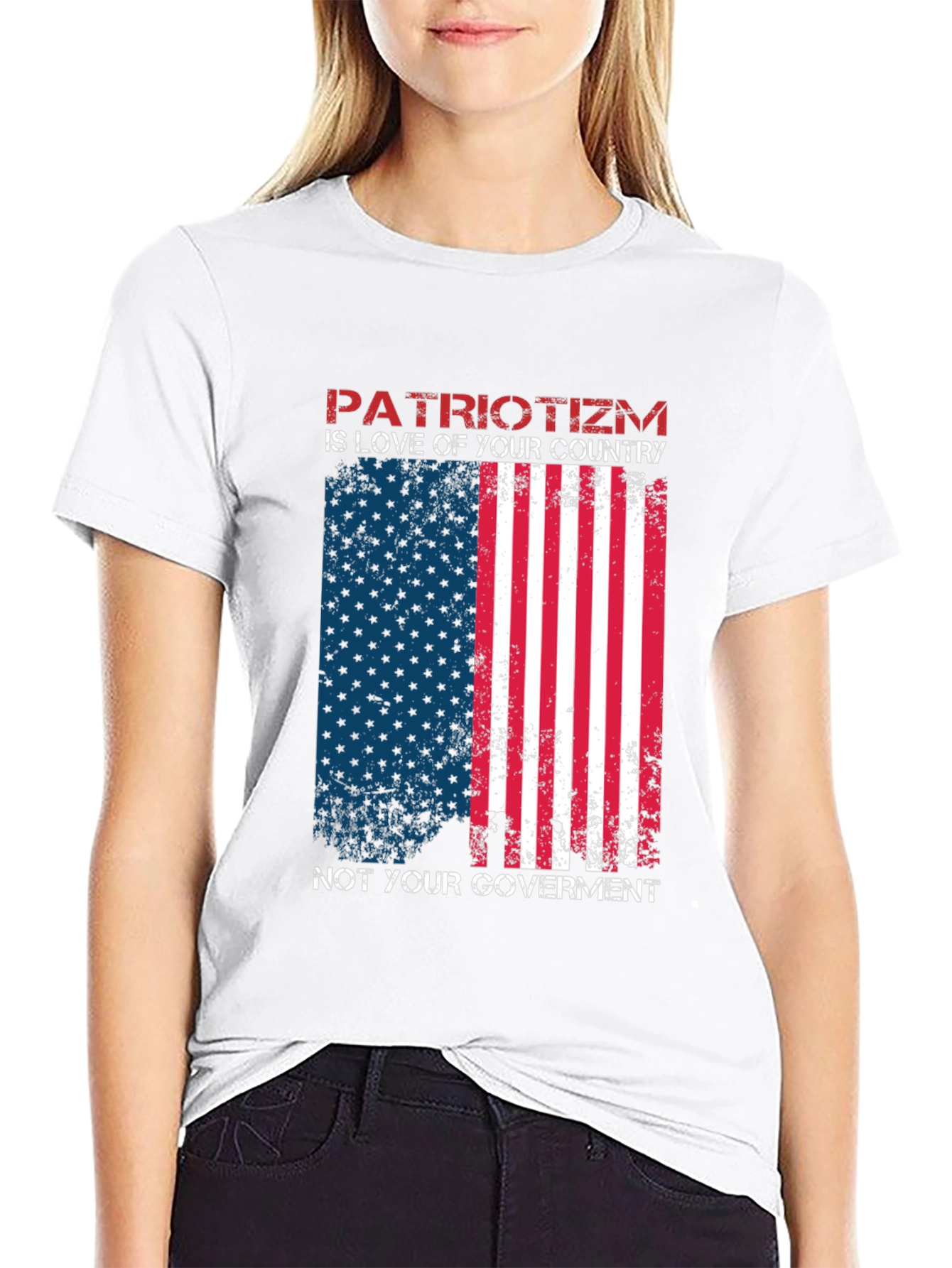 Patriotic USA Flag T-Shirt - Love of Country