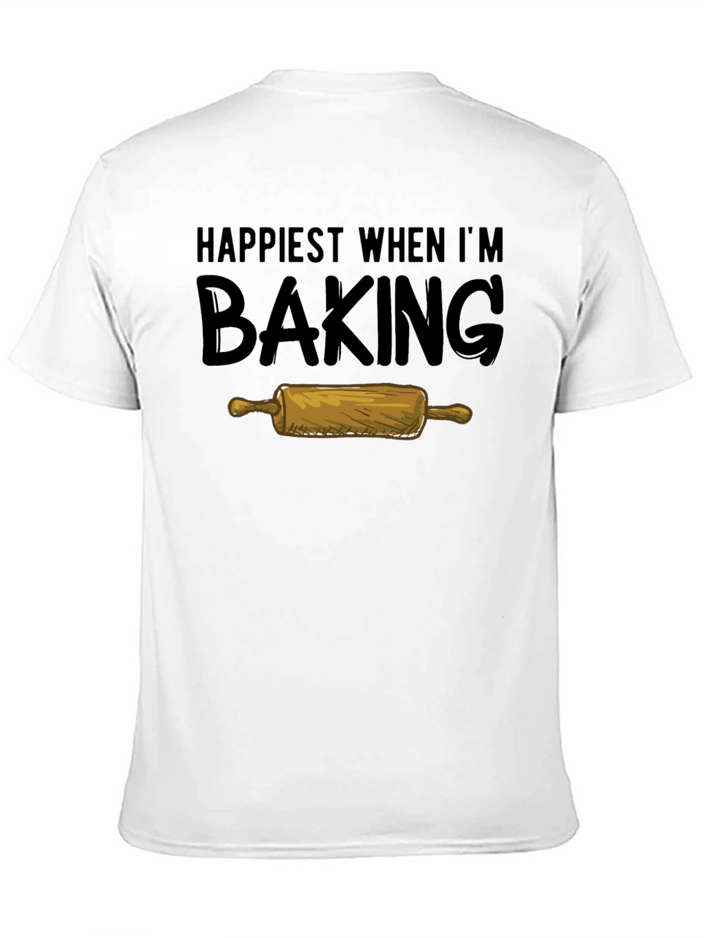 Happiest When Im Baking Graphic Tee
