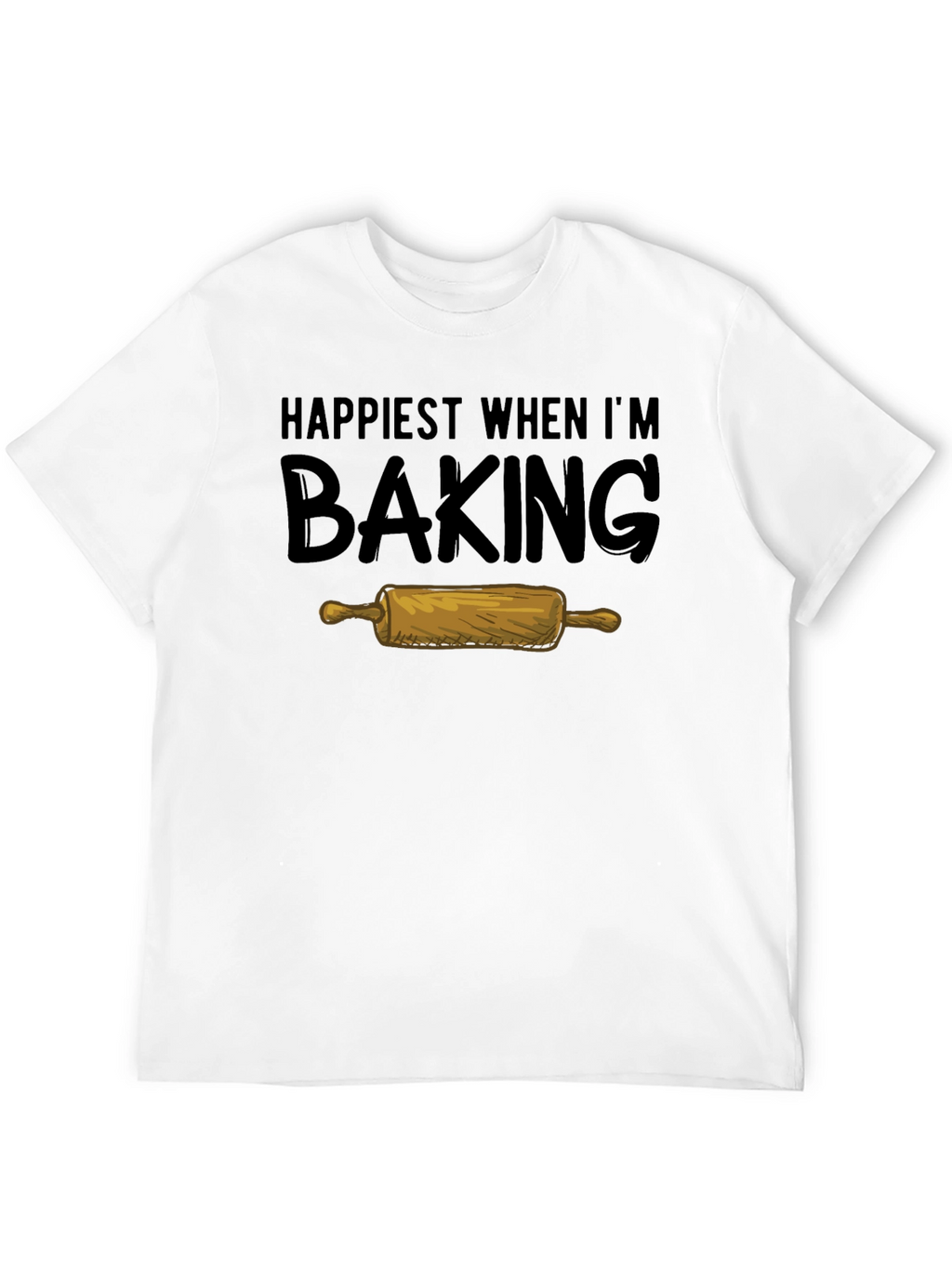 Happiest When Im Baking Graphic Tee