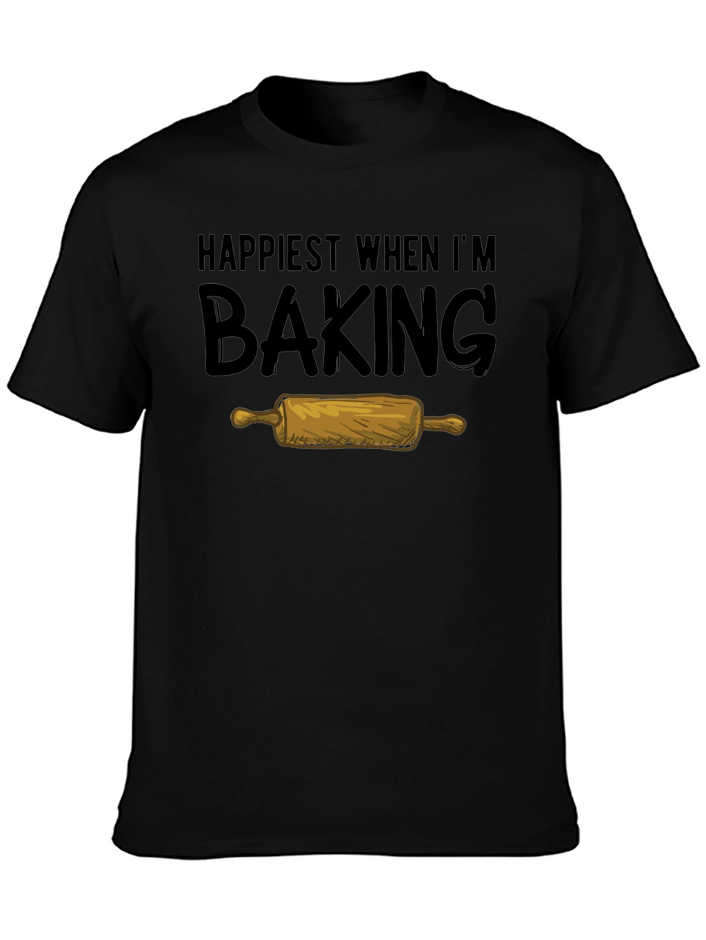 Happiest When Im Baking Graphic Tee