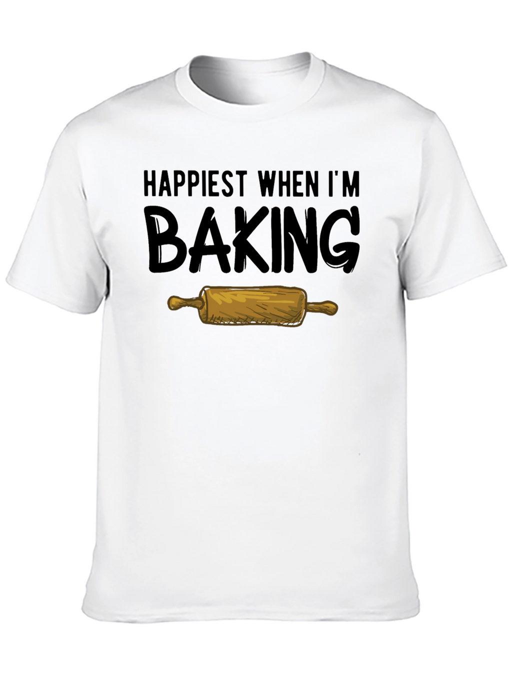 Happiest When Im Baking Graphic Tee