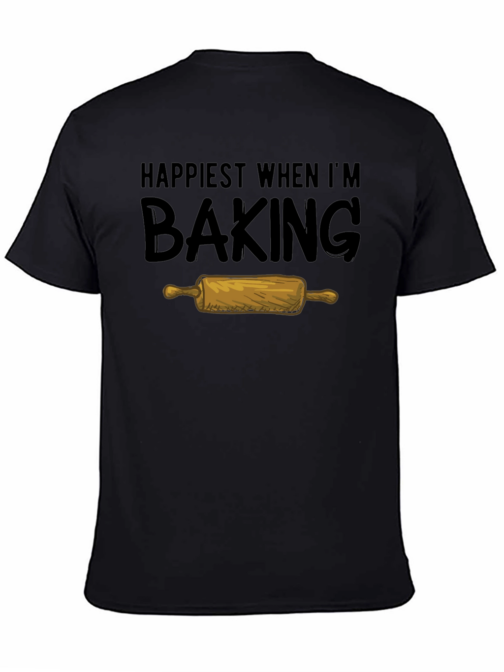 Happiest When Im Baking Graphic Tee