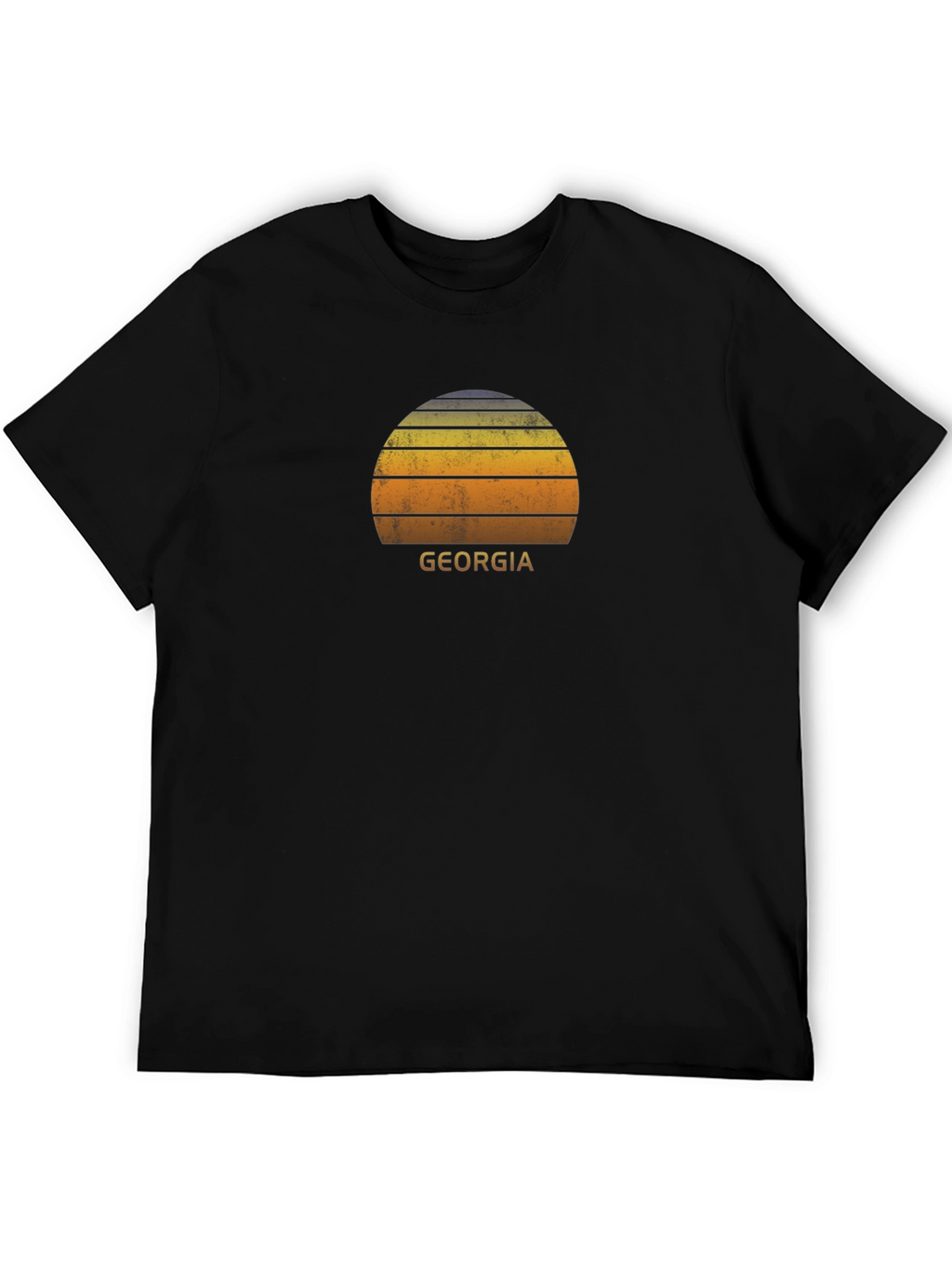Georgia Sunset Graphic Tee - Retro Style