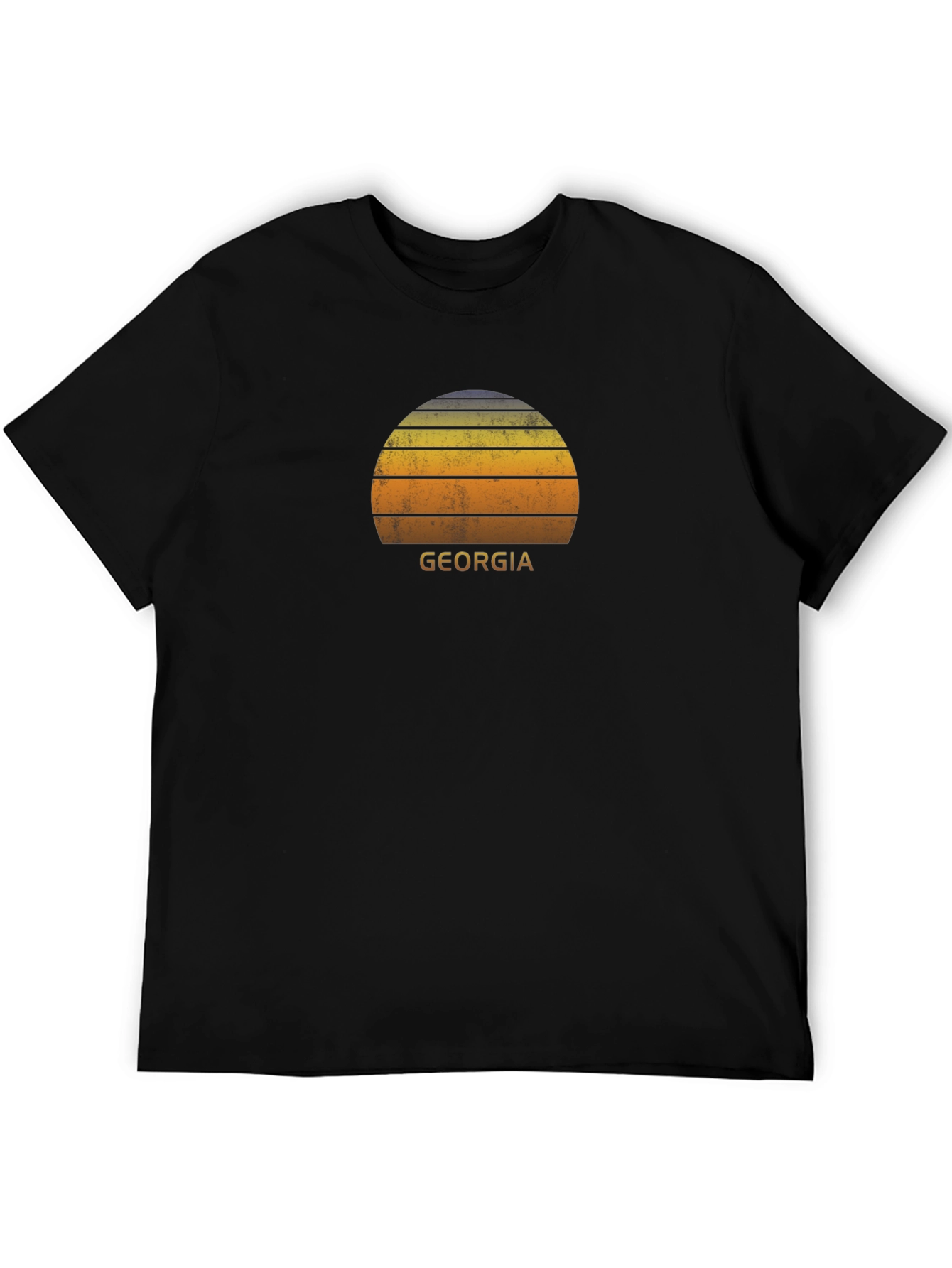Georgia Sunset Graphic Tee - Retro Style