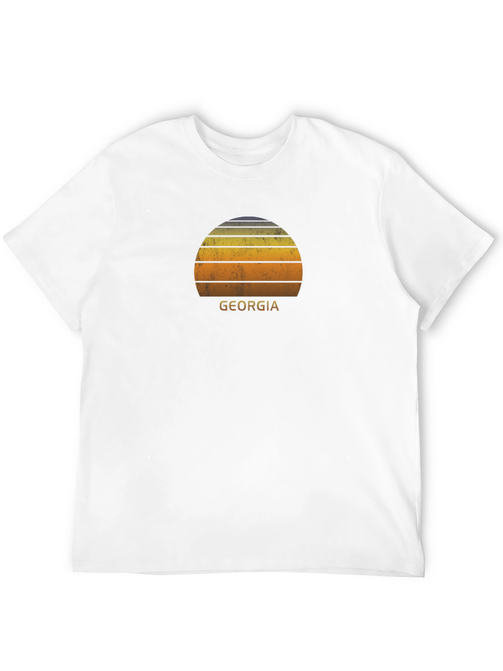 Georgia Sunset Graphic Tee - Retro Style