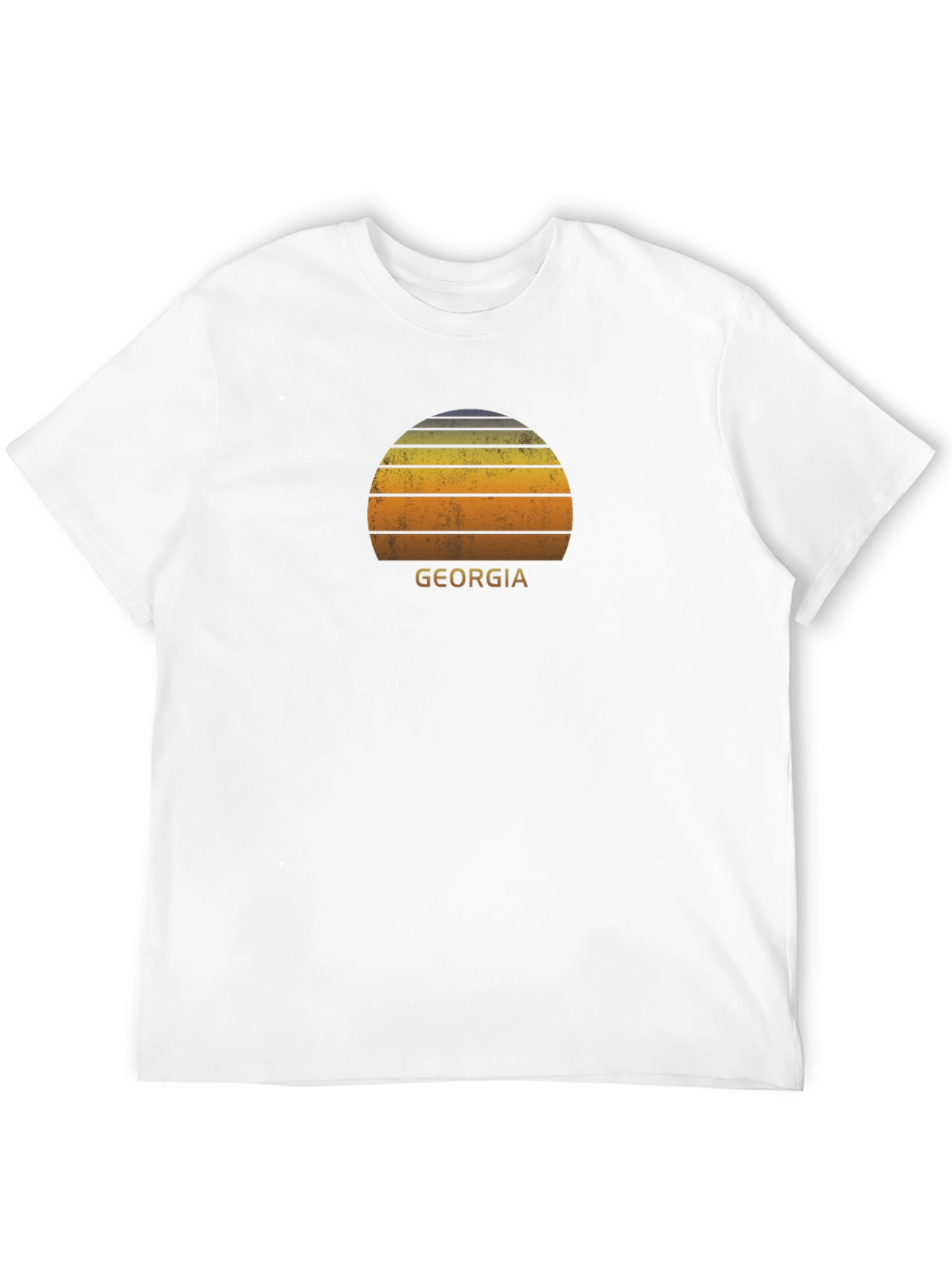 Georgia Sunset Graphic Tee - Retro Style