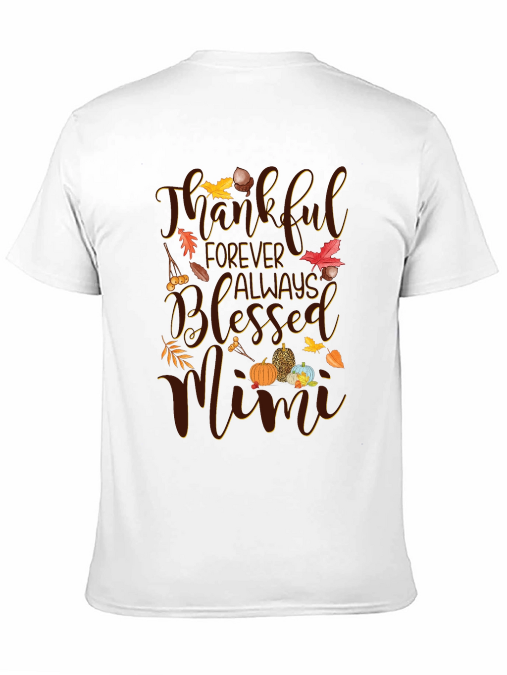 Thankful Mimi Fall Graphic T-Shirt