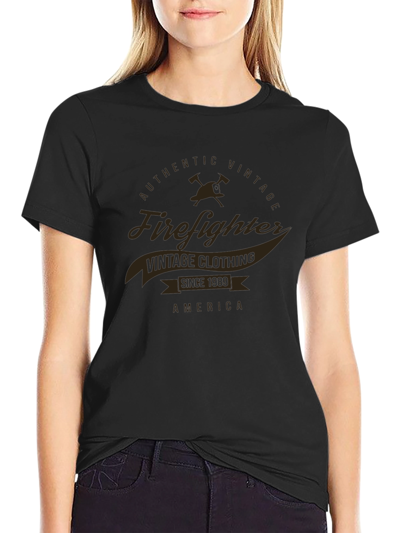 Firefighter Vintage T-Shirt