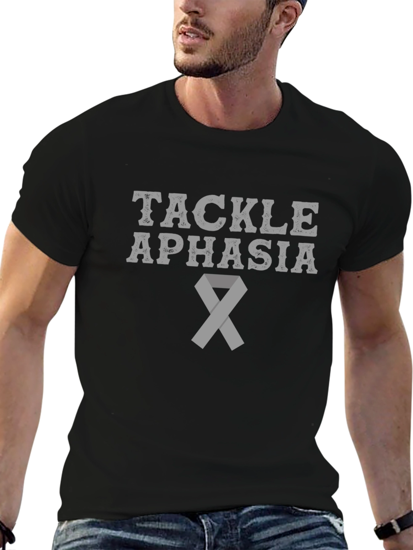 Tackle Aphasia Awareness T-Shirt