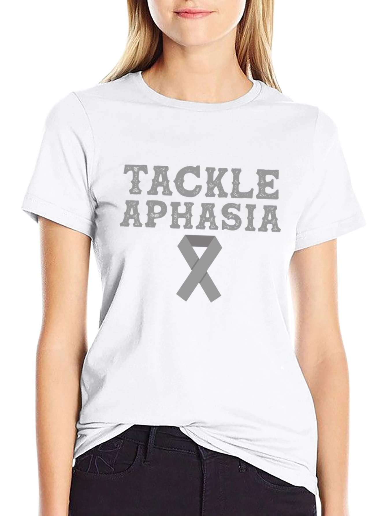 Tackle Aphasia Awareness T-Shirt