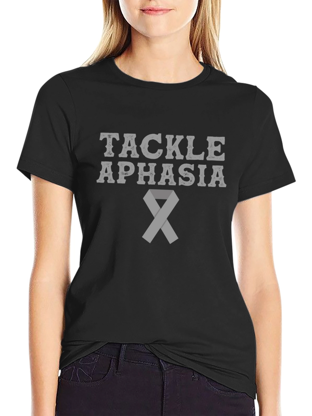 Tackle Aphasia Awareness T-Shirt
