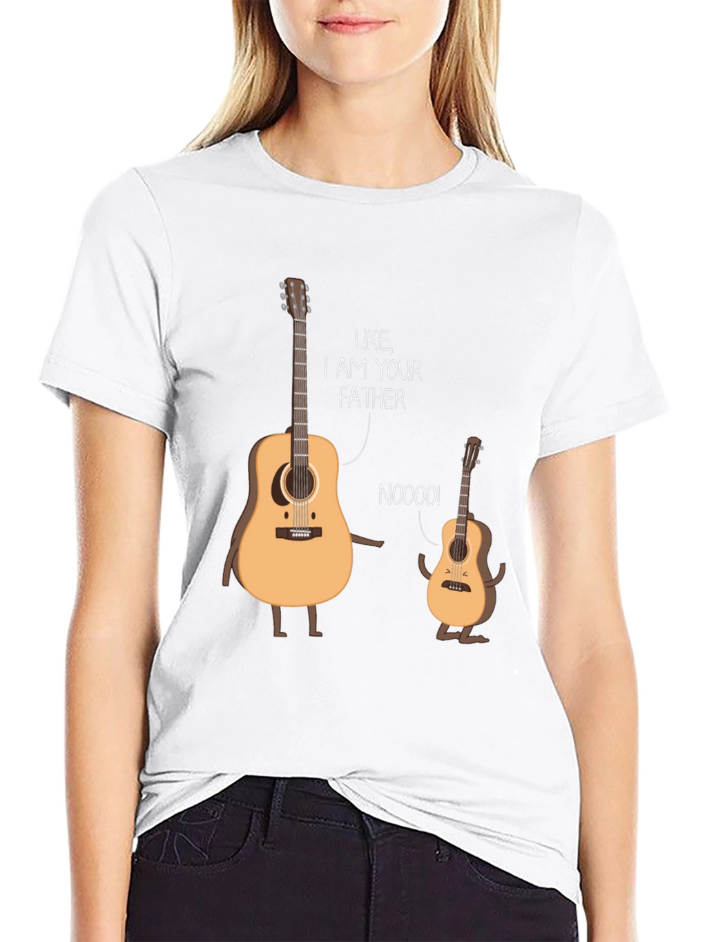 Uke I Am Your Father T-Shirt Funny Guitar Tee