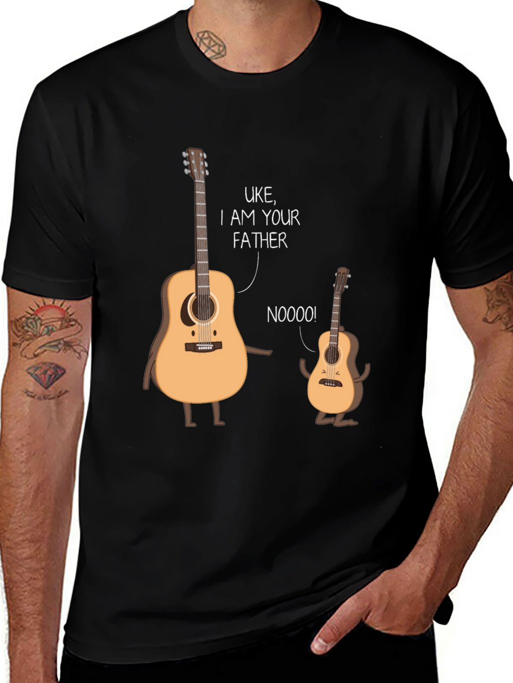 Uke I Am Your Father T-Shirt Funny Guitar Tee