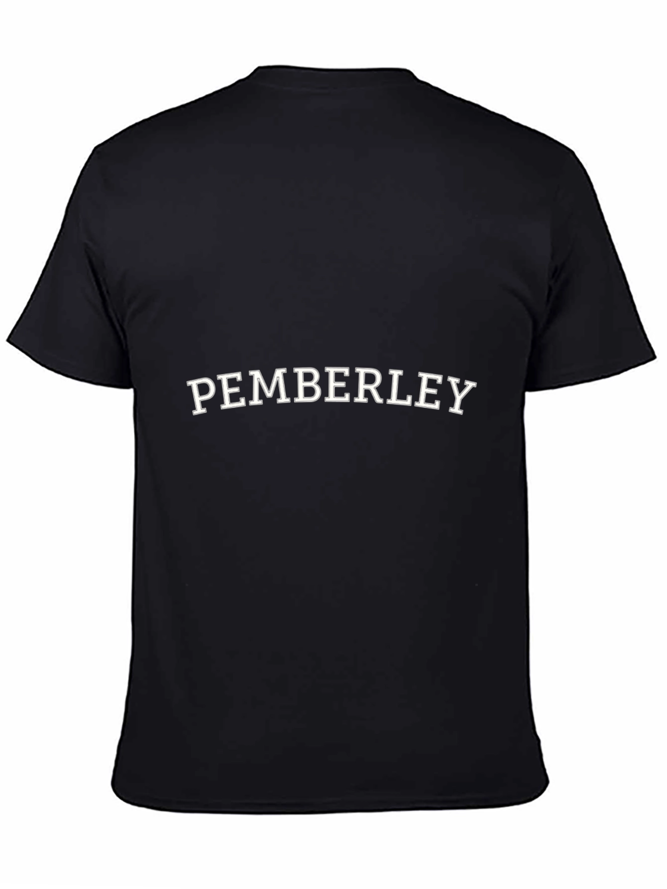 Pemberley Graphic Tee - Jane Austen Inspired Black T-Shirt