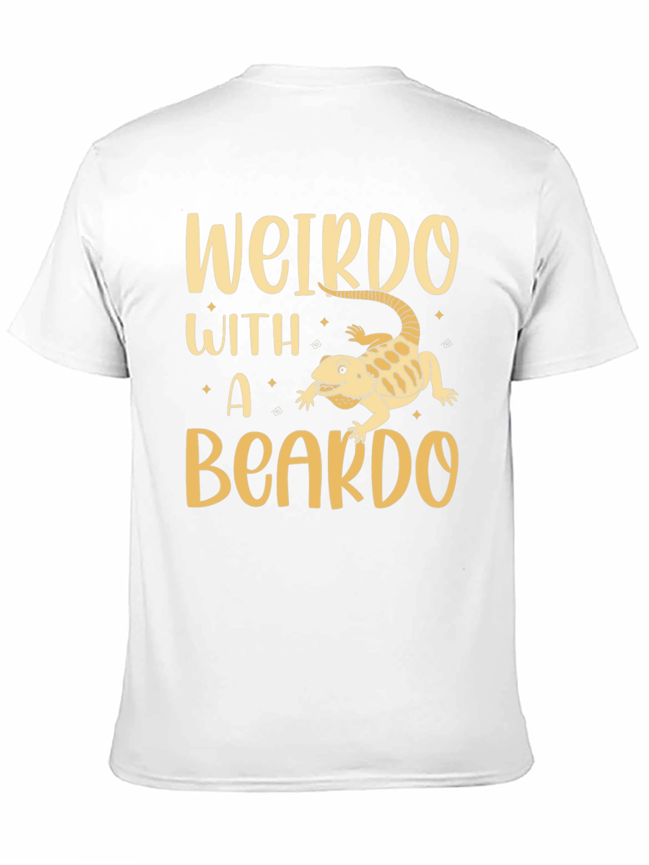 Weirdo With A Beardo Bearded Dragon T-Shirt