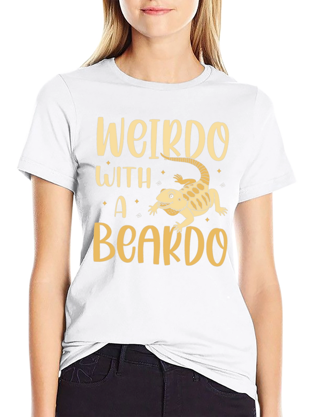 Weirdo With A Beardo Bearded Dragon T-Shirt