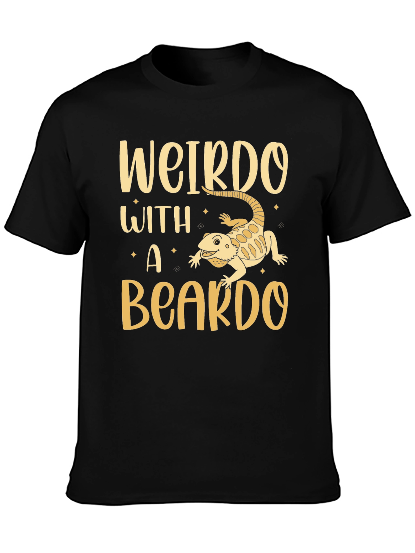 Weirdo With A Beardo Bearded Dragon T-Shirt