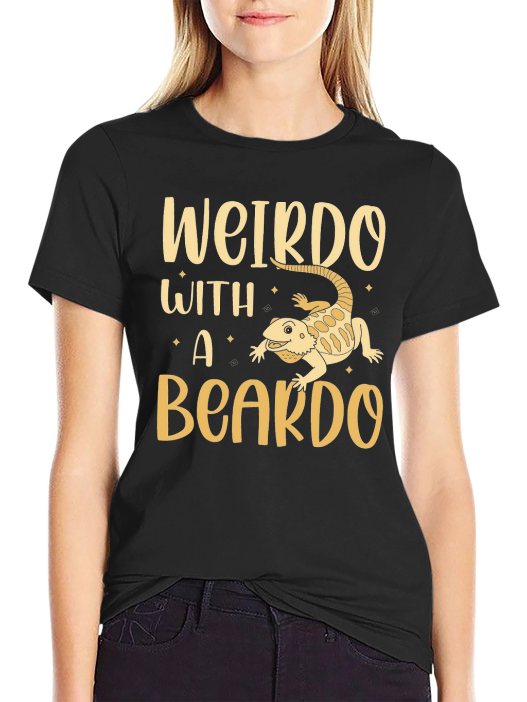 Weirdo With A Beardo Bearded Dragon T-Shirt