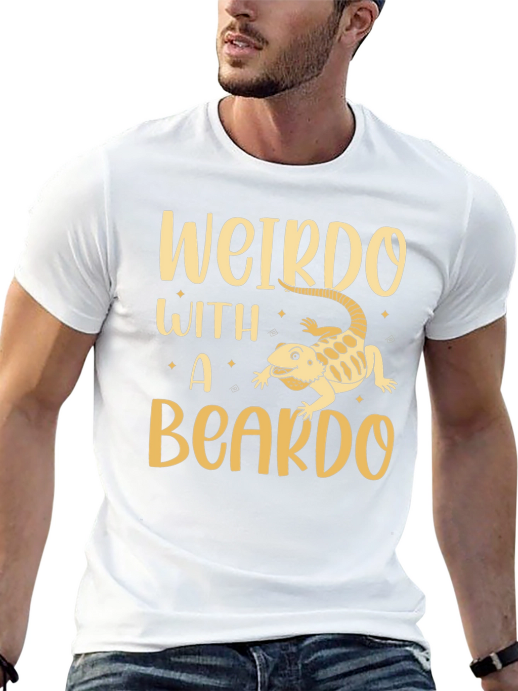 Weirdo With A Beardo Bearded Dragon T-Shirt