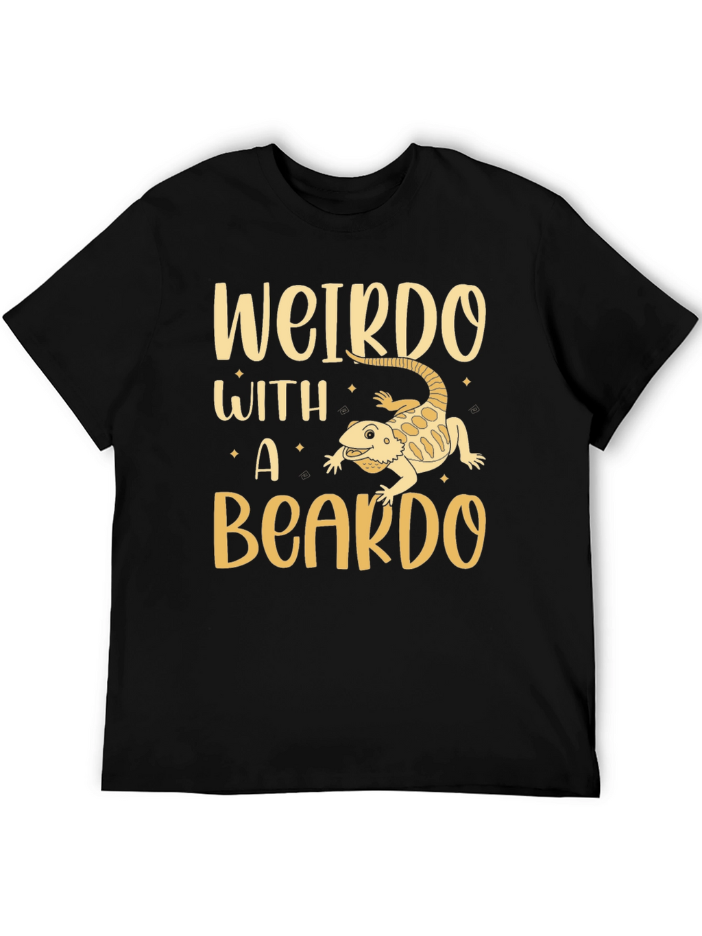 Weirdo With A Beardo Bearded Dragon T-Shirt