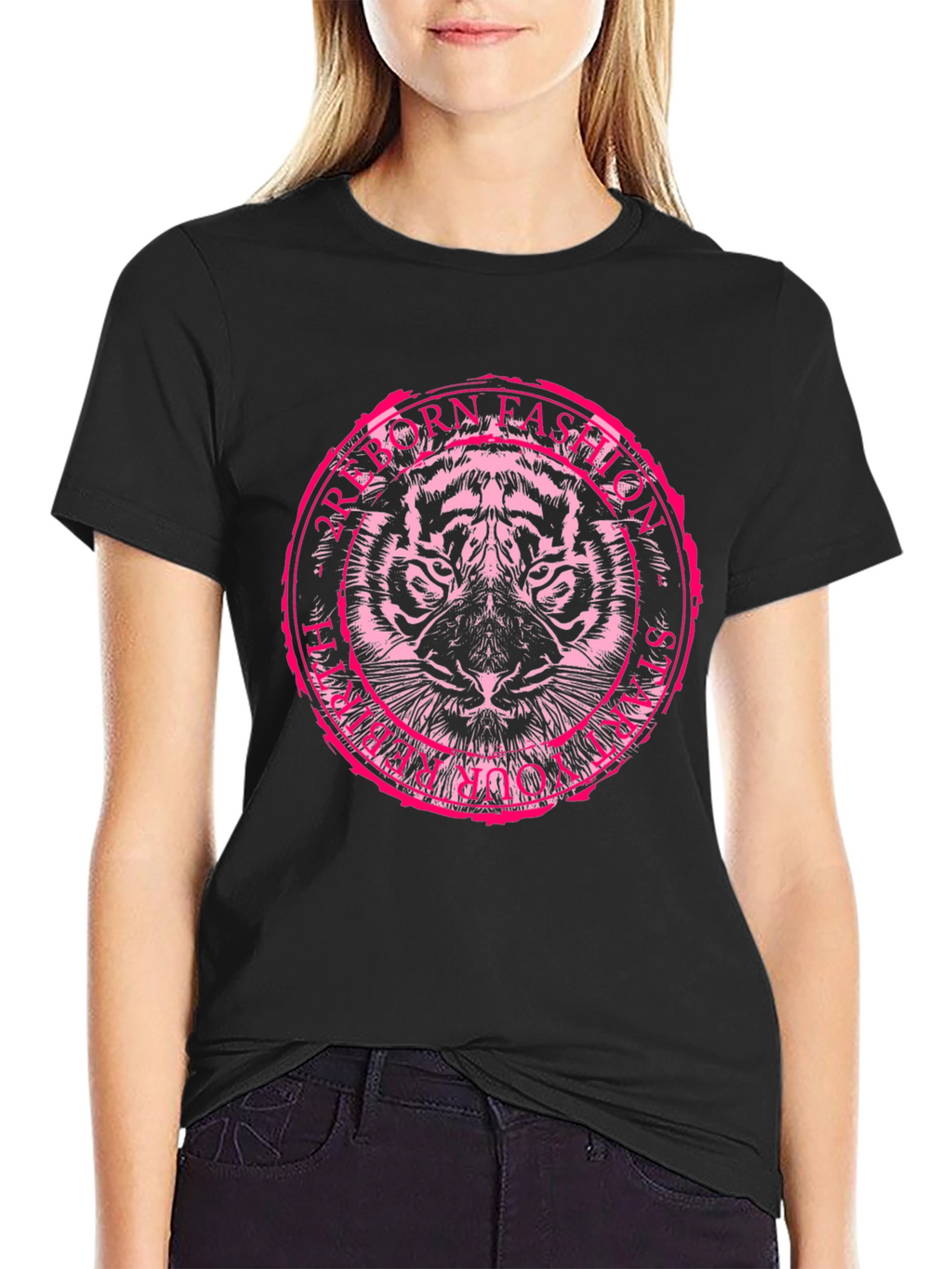 Black Tiger Fashion T-Shirt
