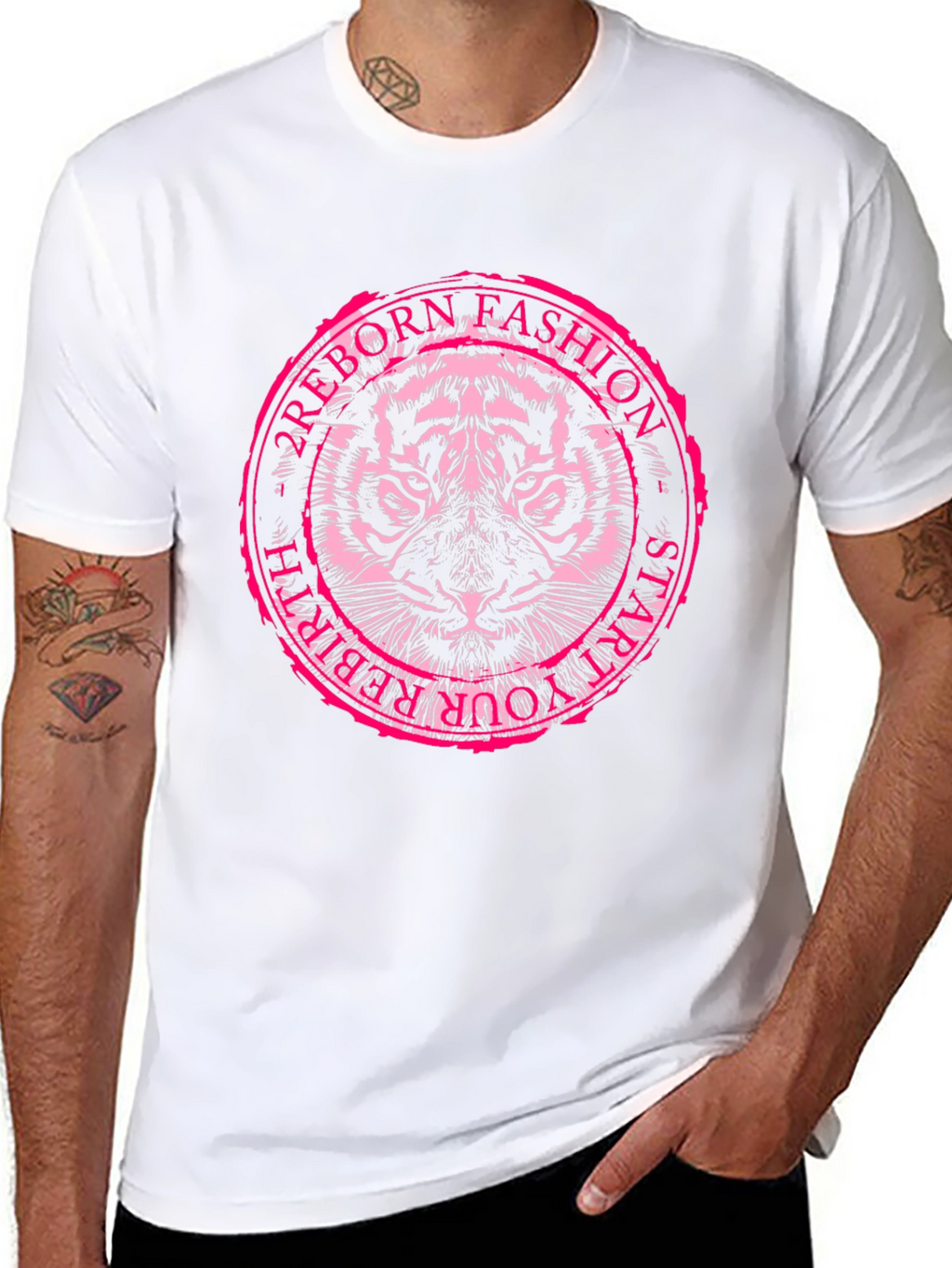 Black Tiger Fashion T-Shirt