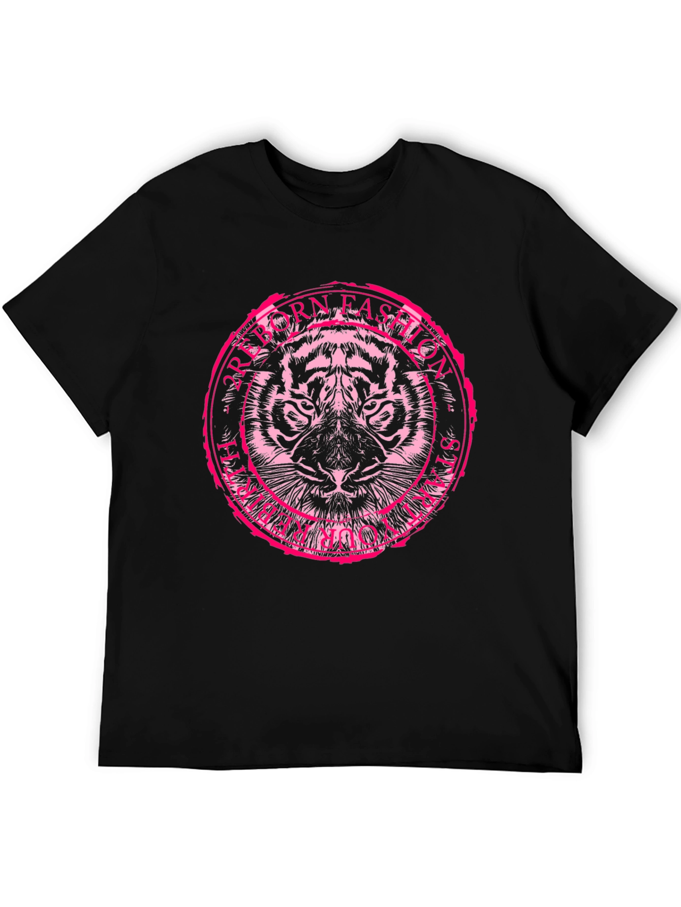 Black Tiger Fashion T-Shirt