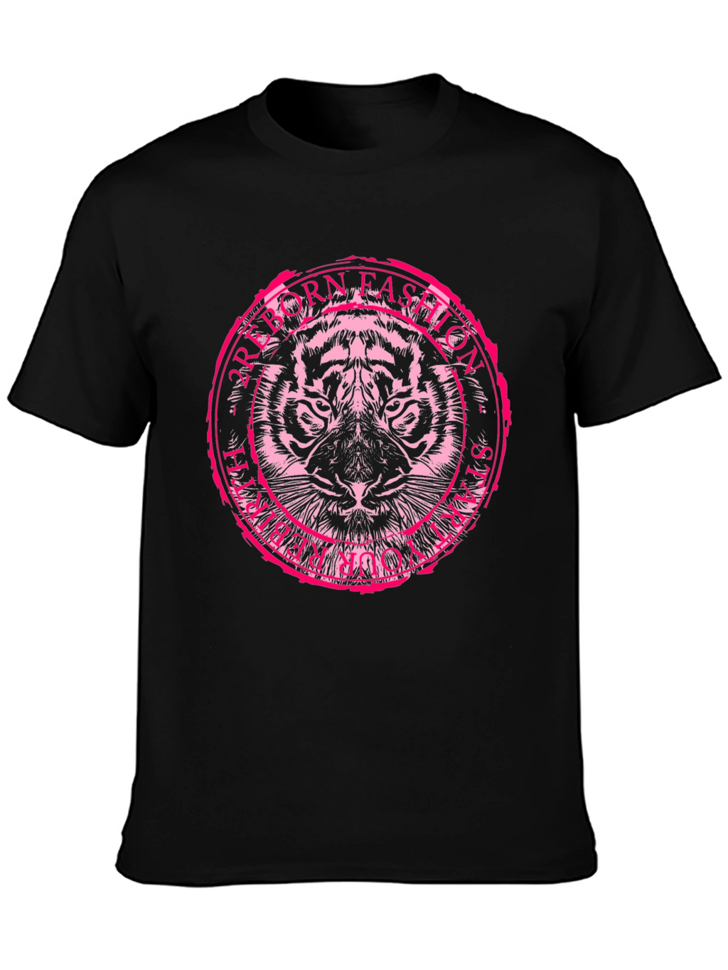 Black Tiger Fashion T-Shirt