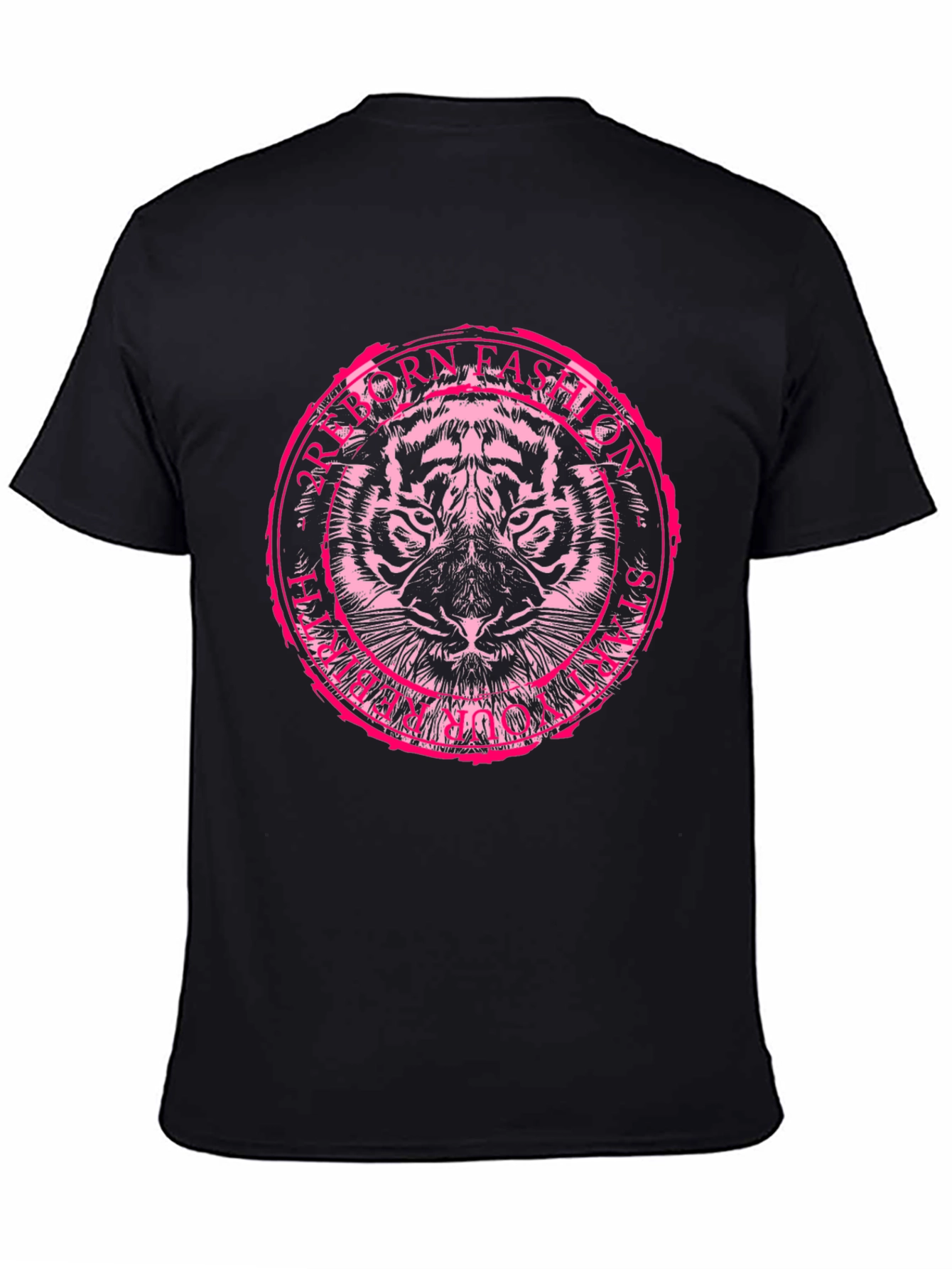 Black Tiger Fashion T-Shirt