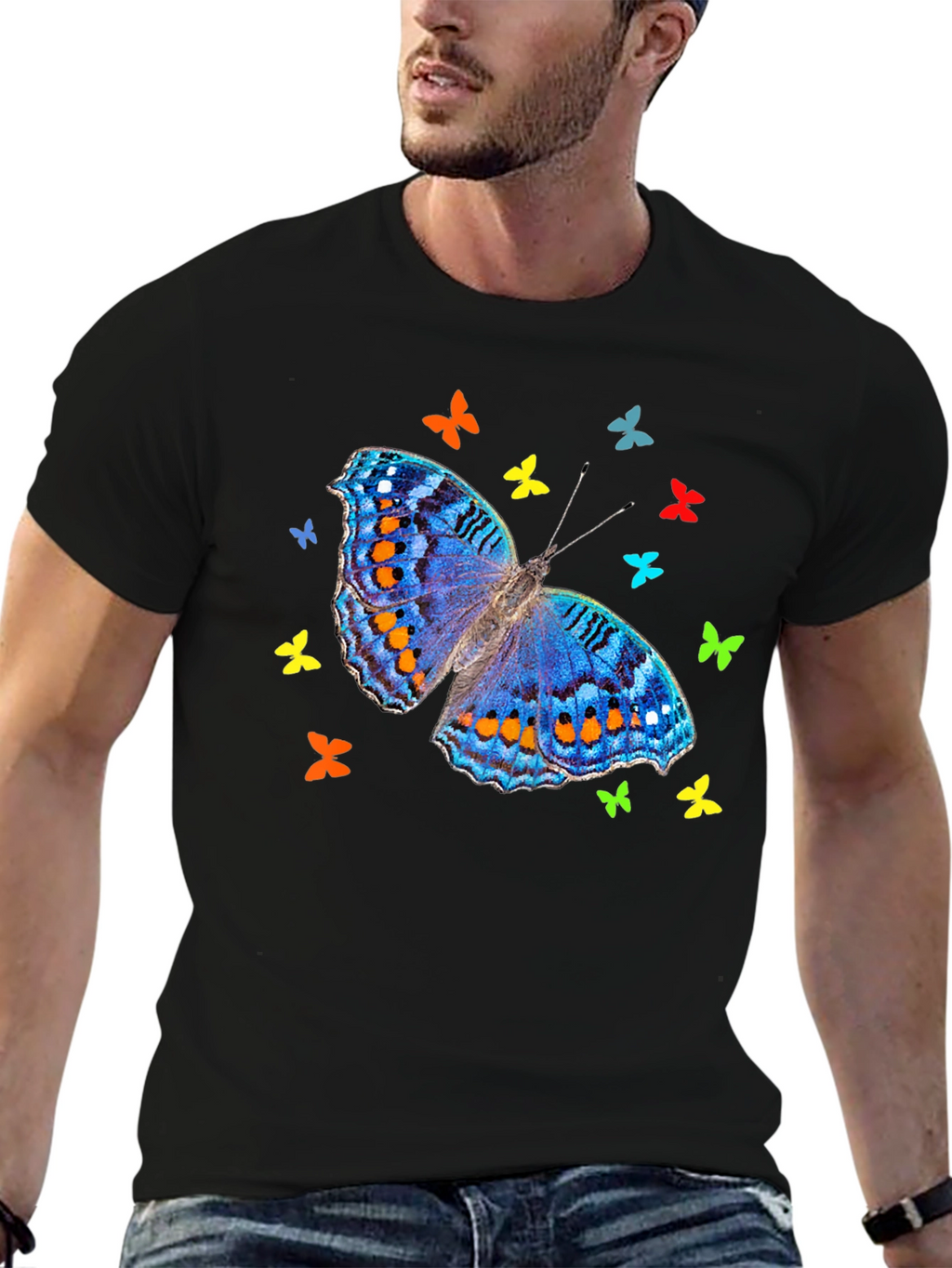 Butterfly Graphic T-Shirt