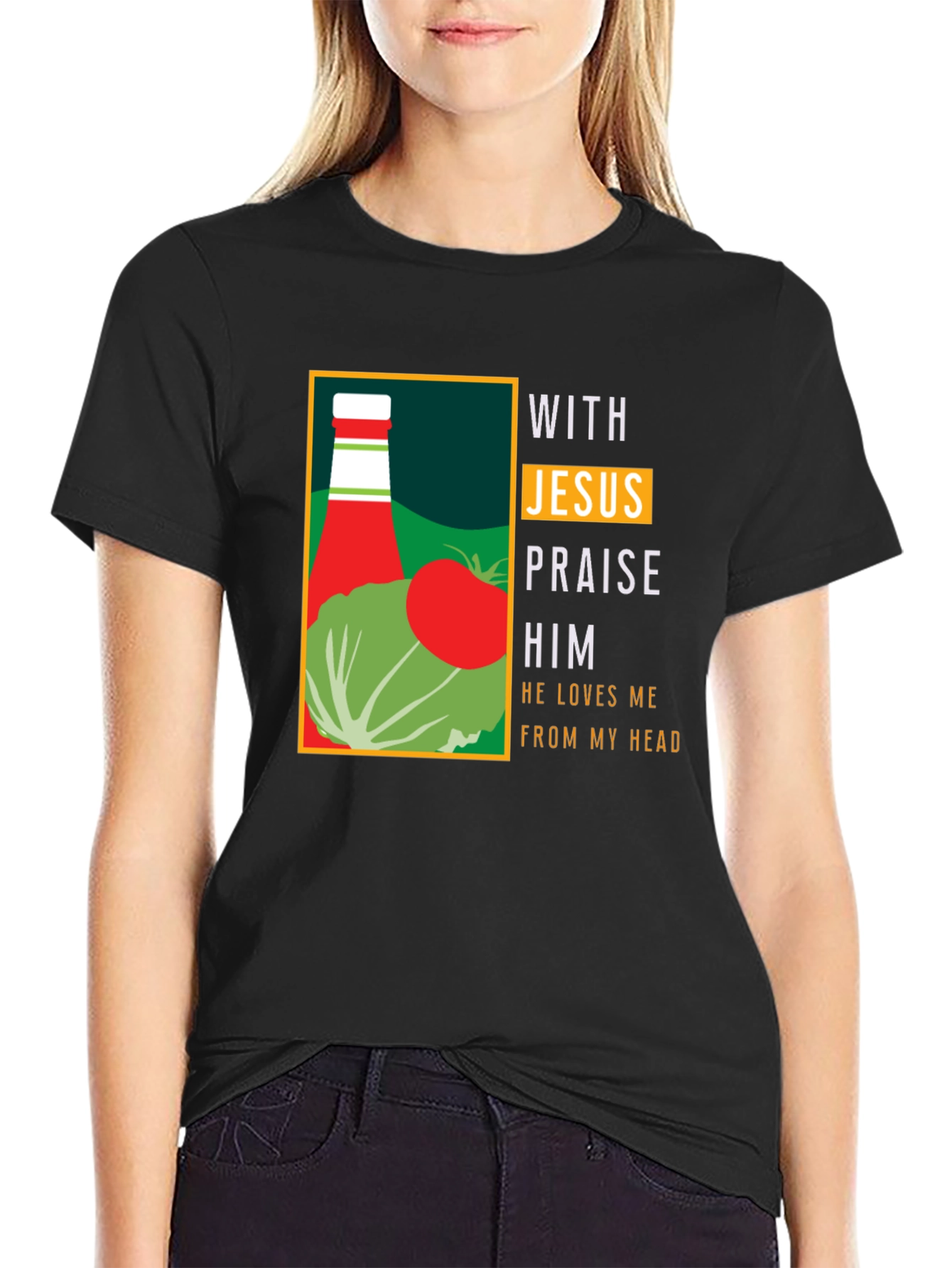 Jesus Praise Graphic Tee - Unique Design
