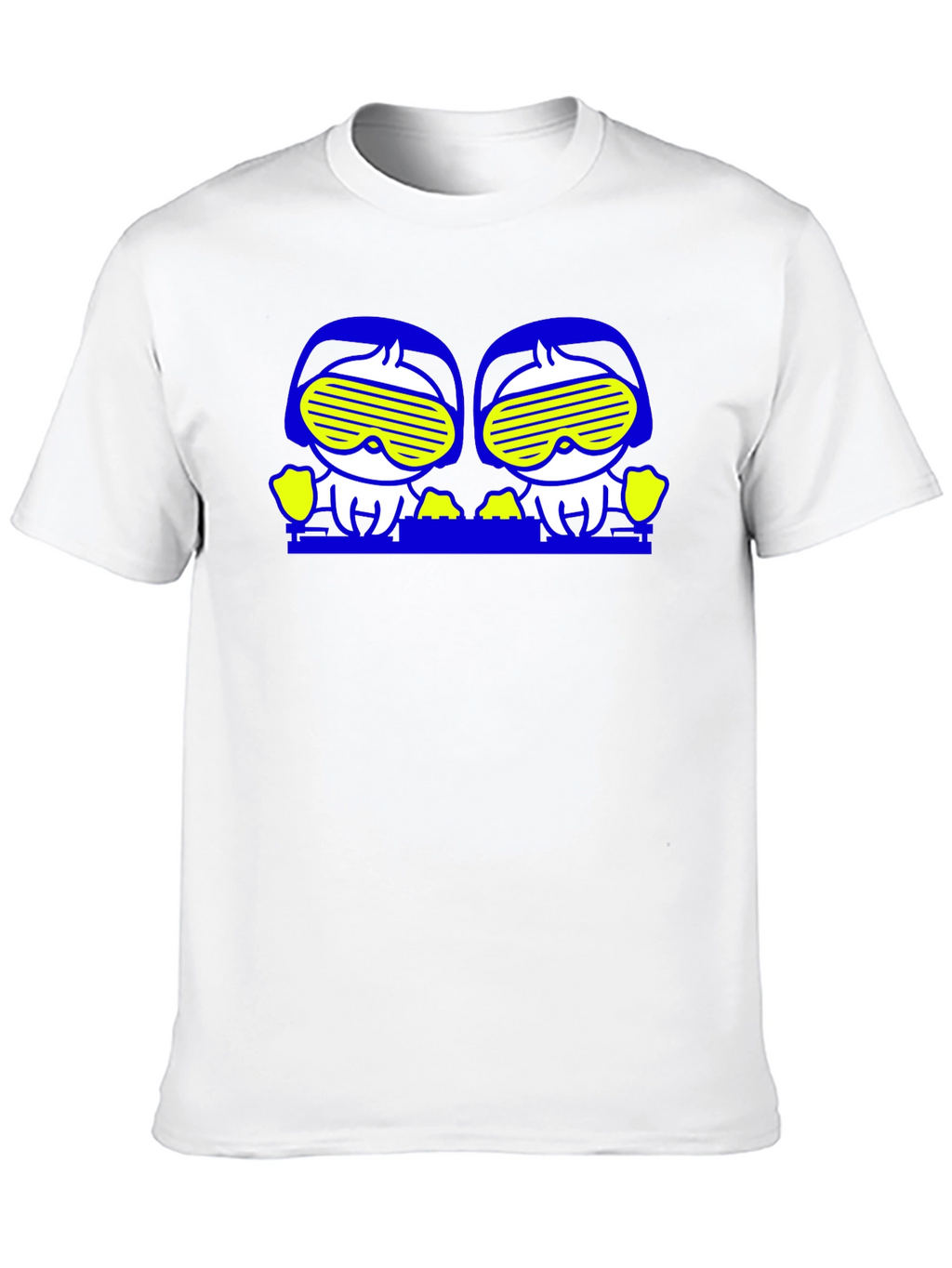 Funky Graphic T-Shirt with Cartoon Character