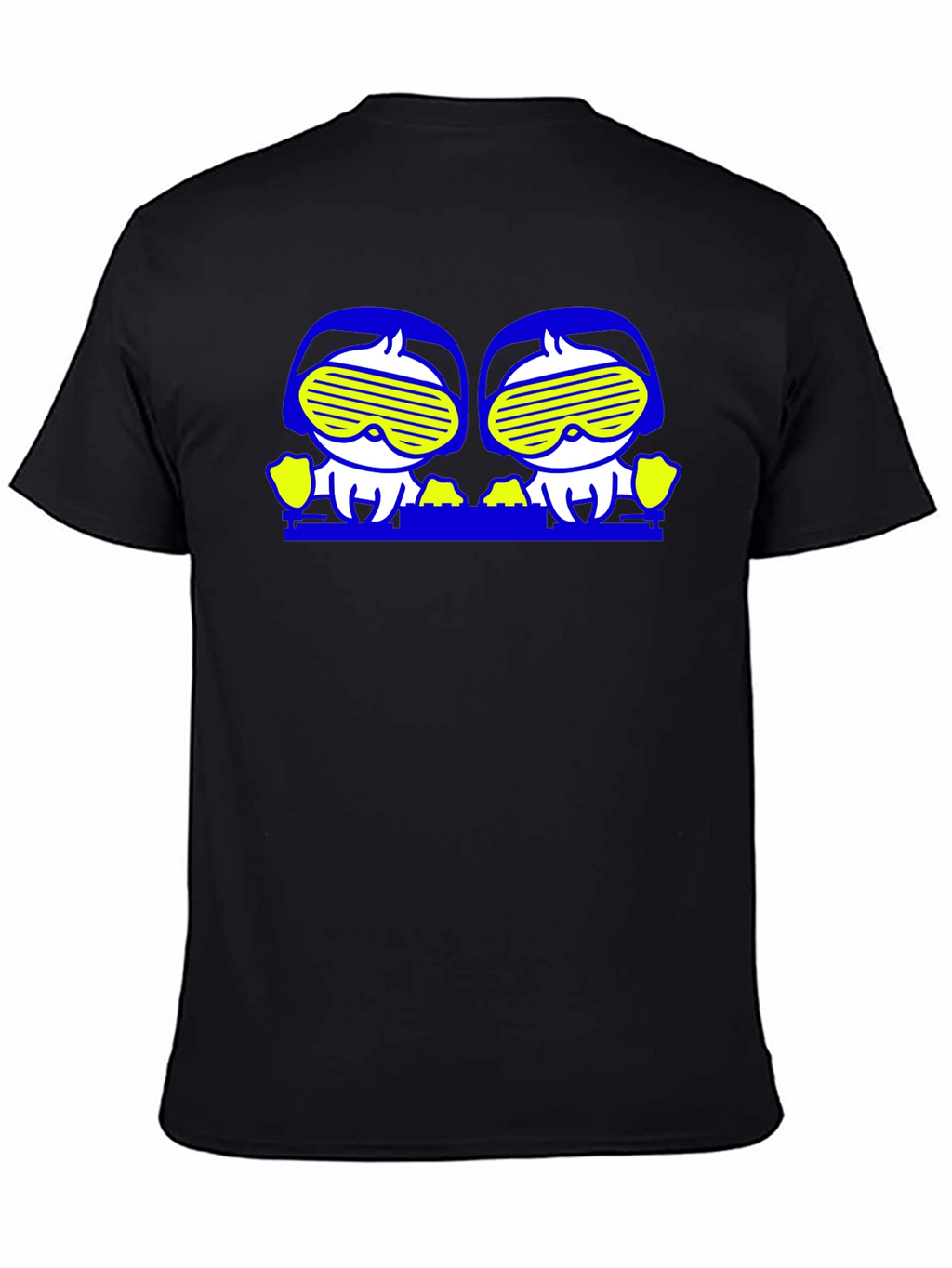 Funky Graphic T-Shirt with Cartoon Character