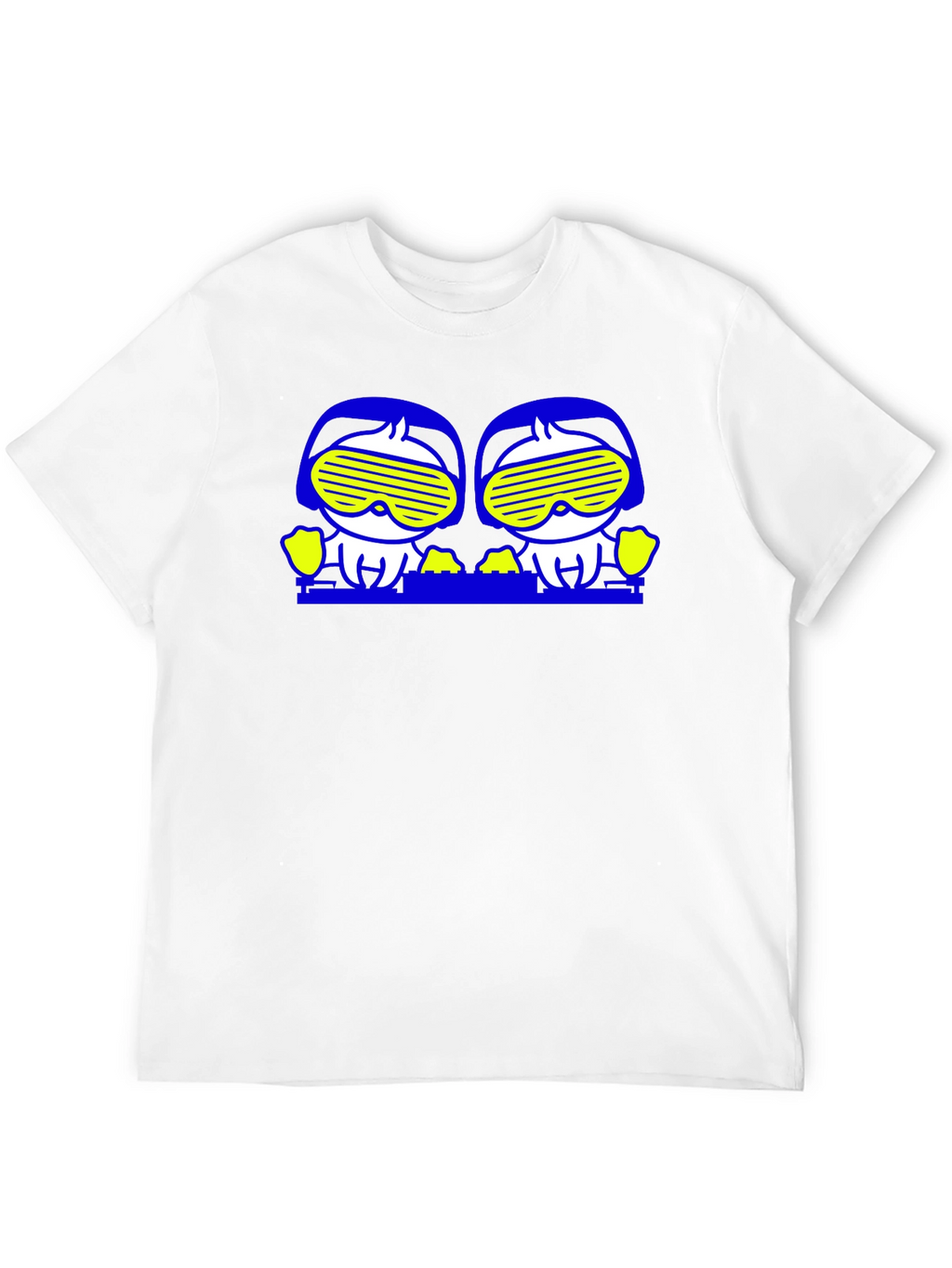 Funky Graphic T-Shirt with Cartoon Character