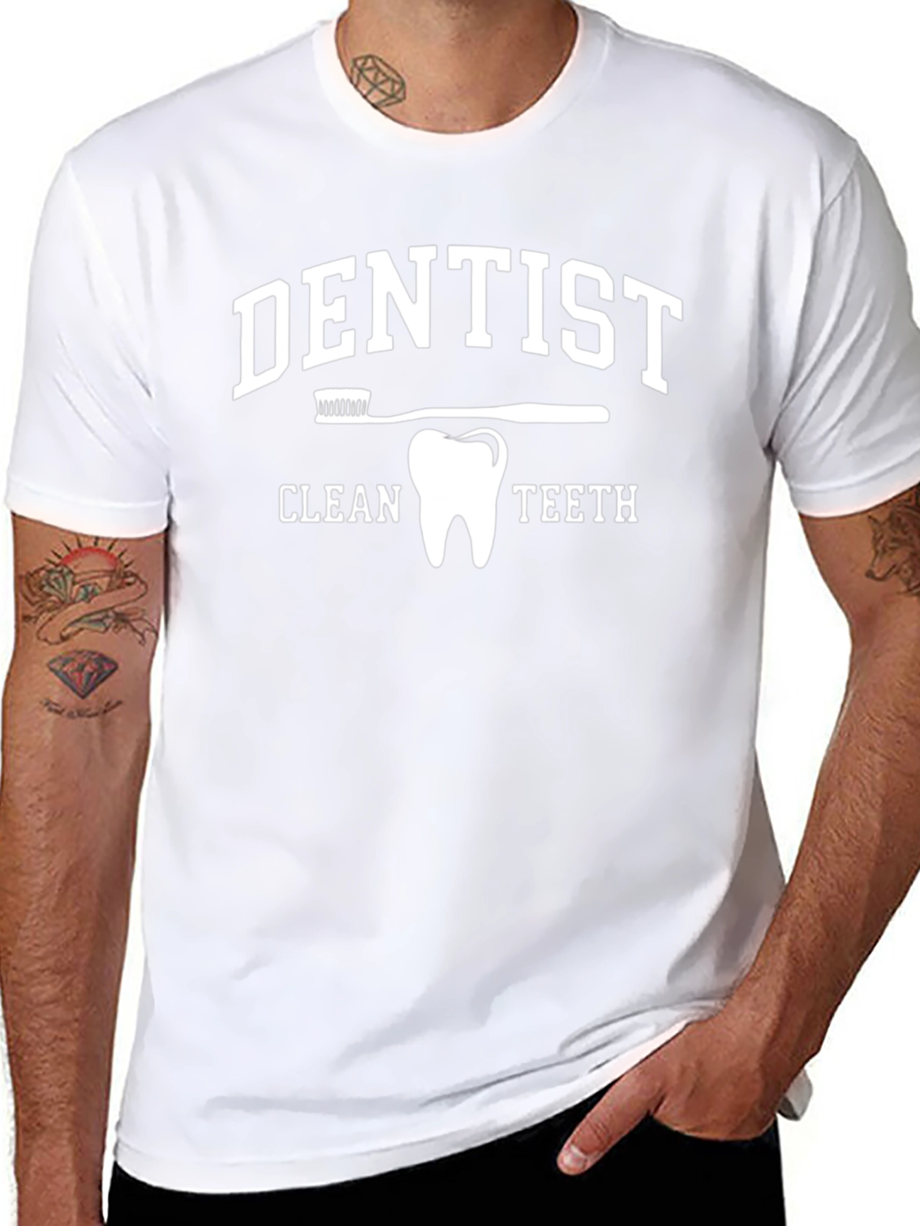 Dentist Clean Teeth Graphic T-Shirt