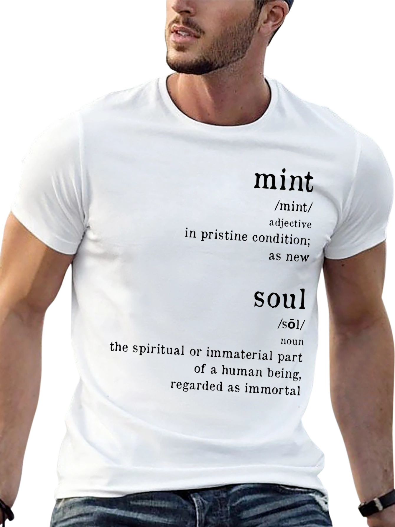 Mint Soul Definition Graphic T-Shirt