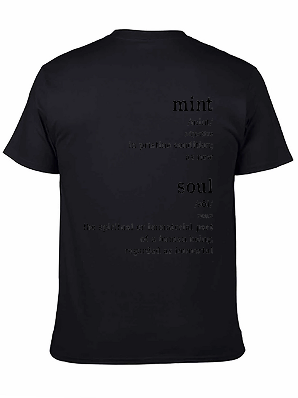 Mint Soul Definition Graphic T-Shirt
