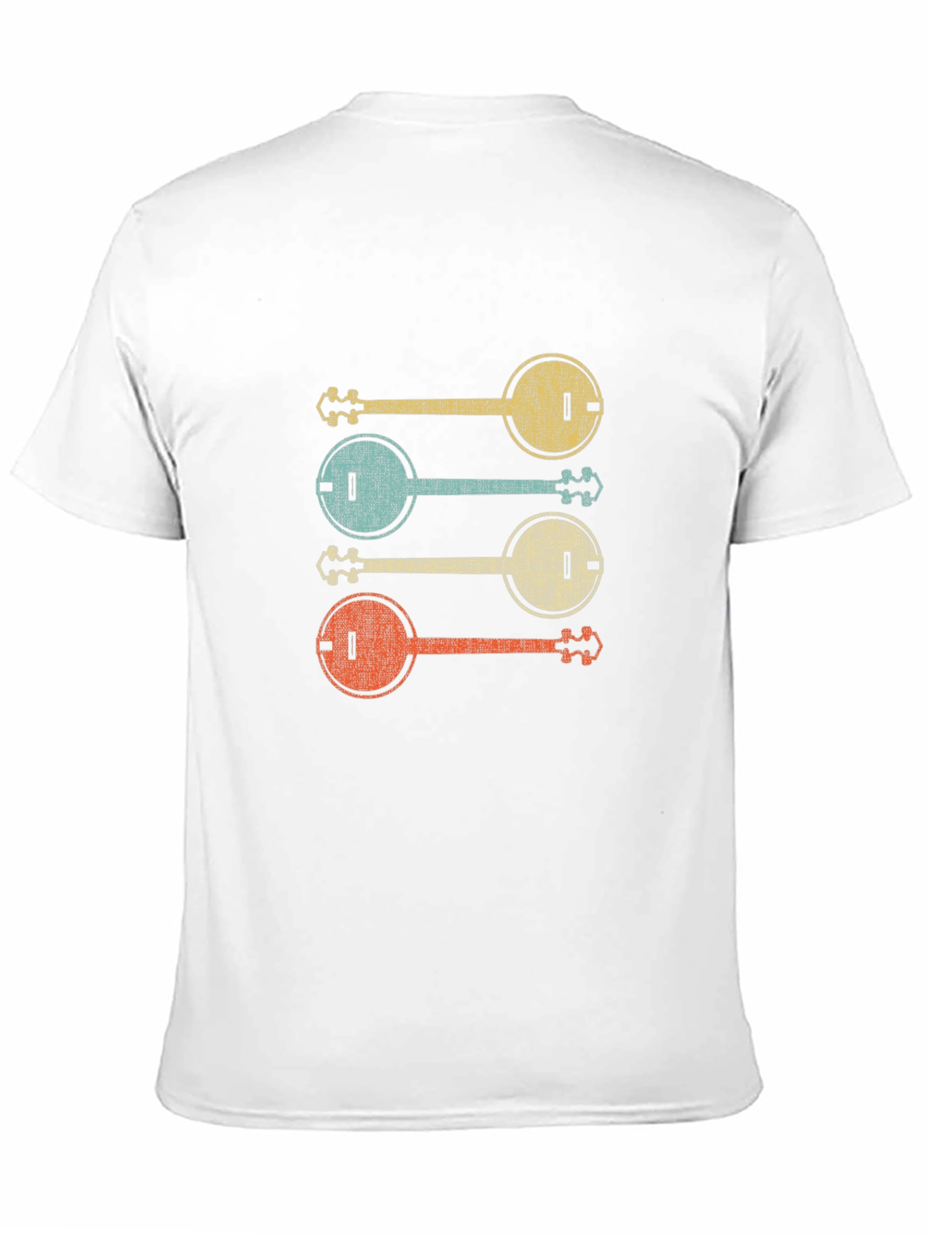 Retro Banjo T-Shirt - Vintage Musical Instrument Tee