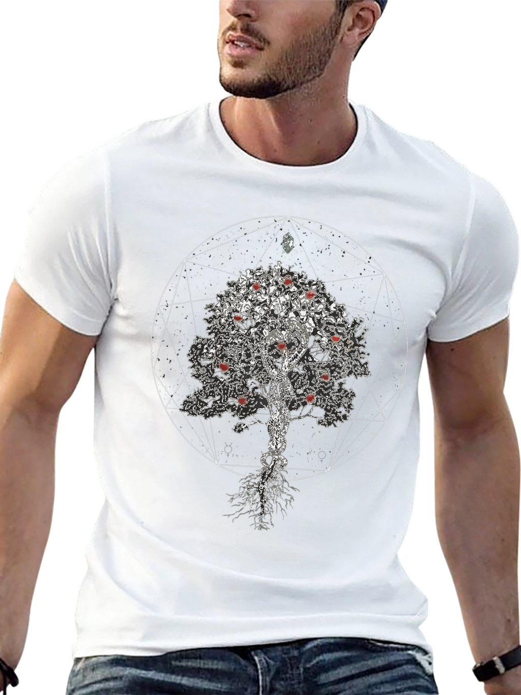 Tree of Life Graphic Tee - Black