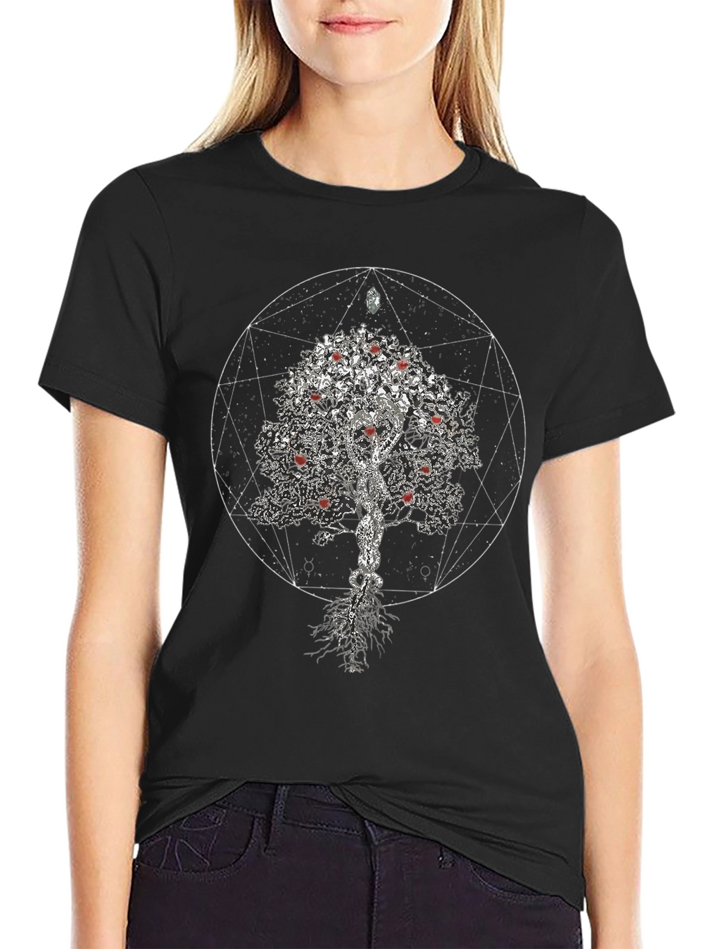Tree of Life Graphic Tee - Black