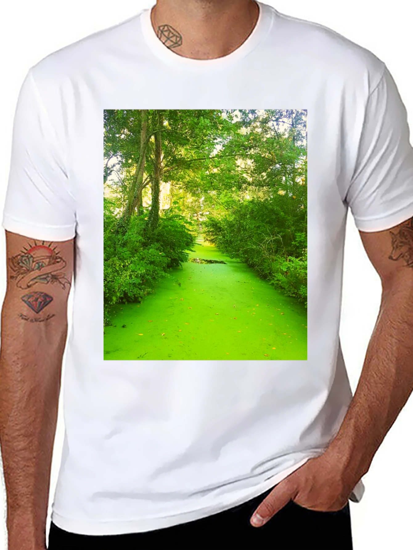 Green Swamp T-Shirt Nature Lover Tee
