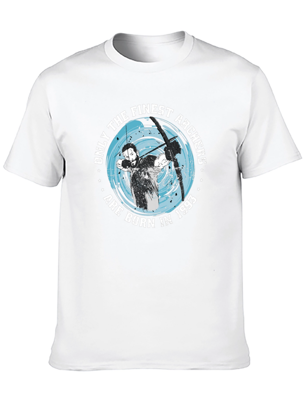 Finest Archers Born in 1993 Black T-Shirt