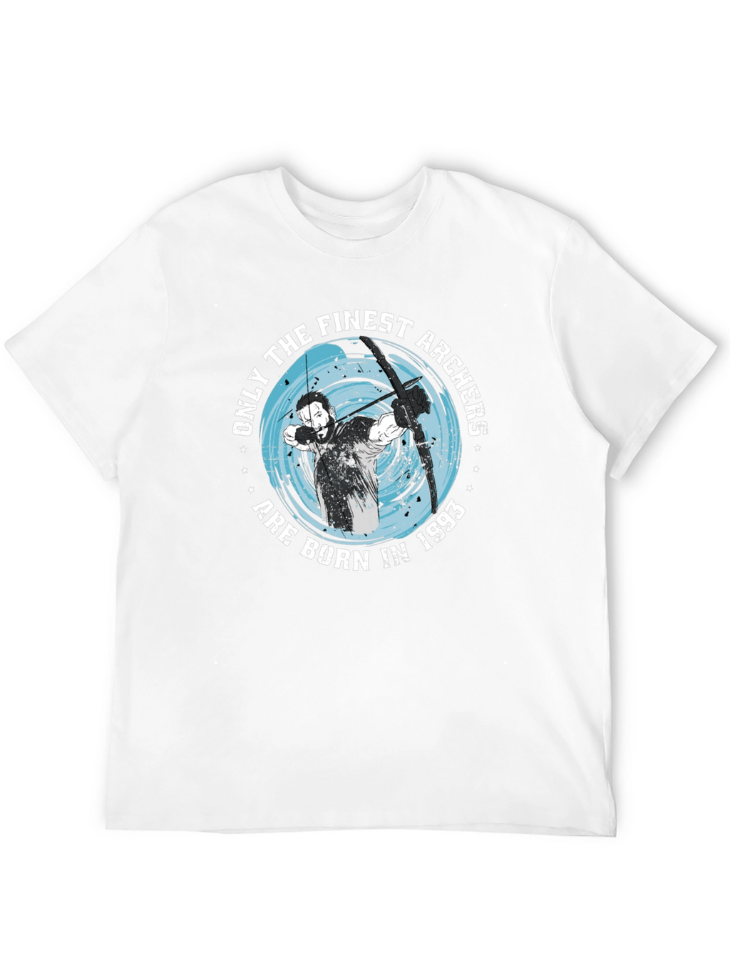 Finest Archers Born in 1993 Black T-Shirt