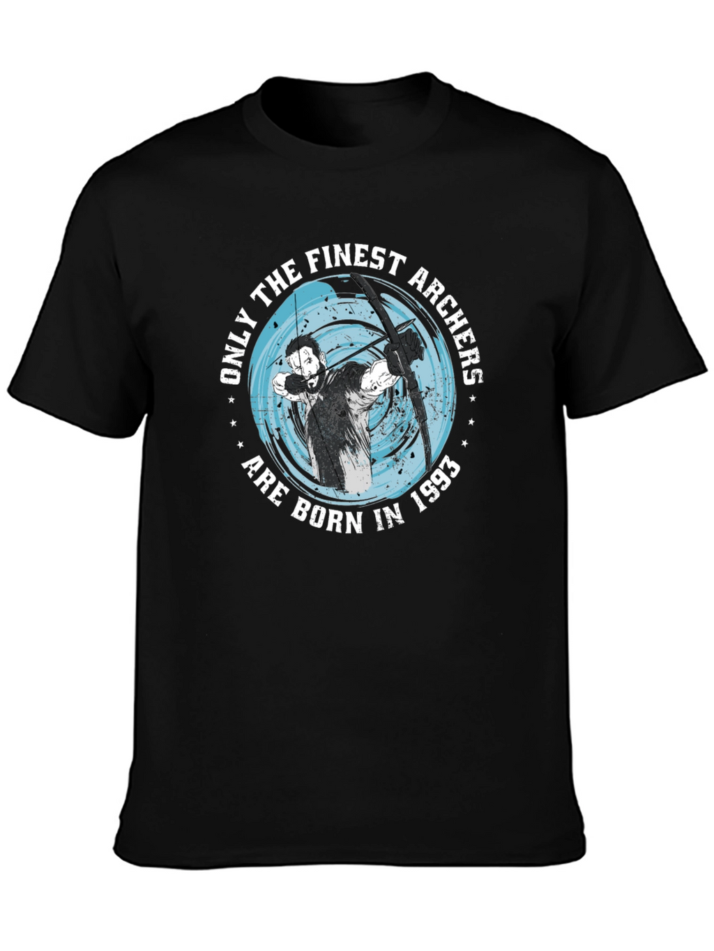 Finest Archers Born in 1993 Black T-Shirt