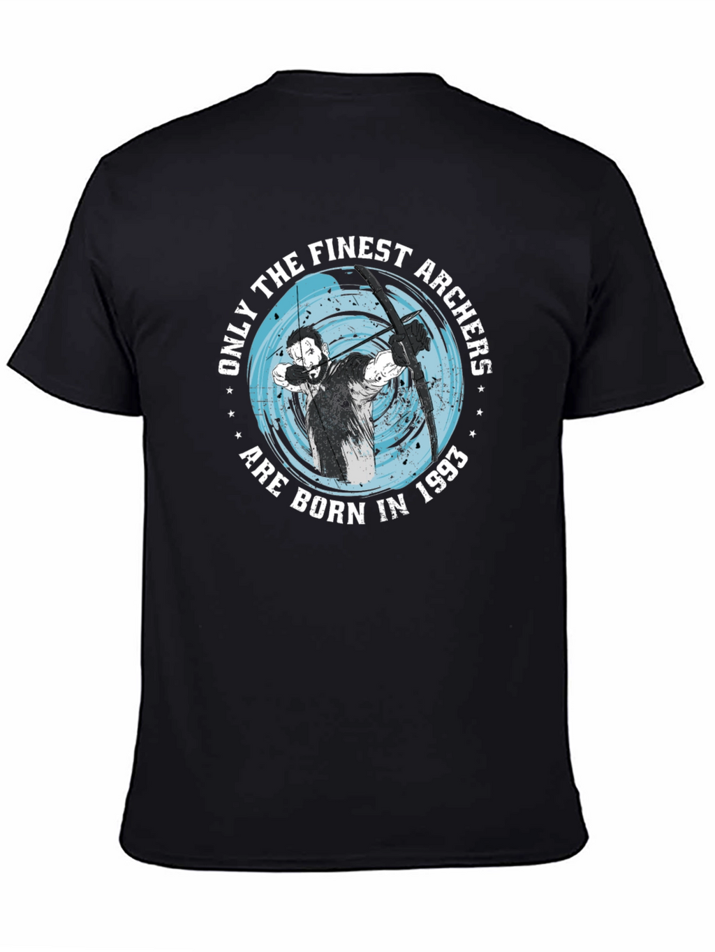 Finest Archers Born in 1993 Black T-Shirt