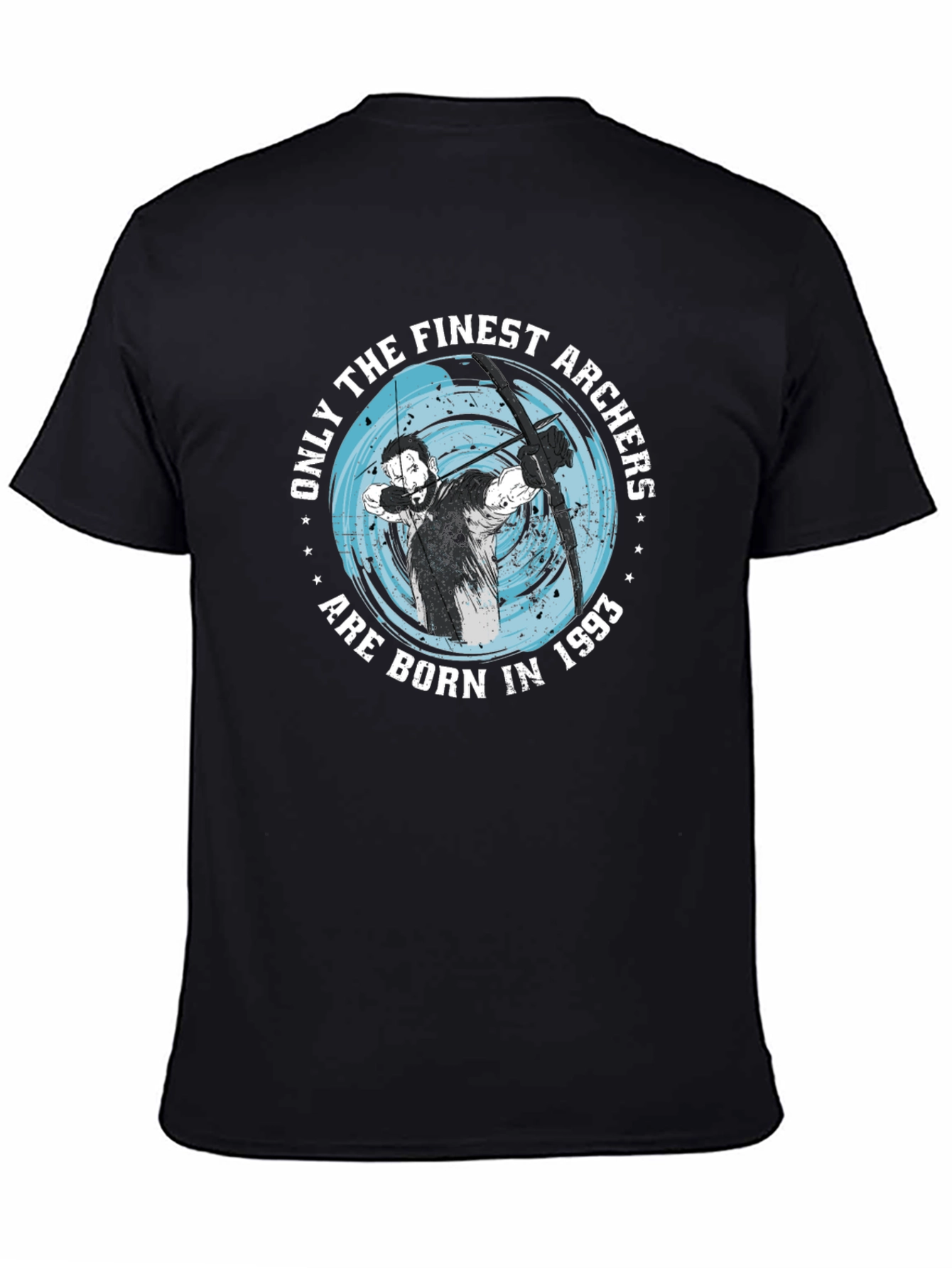Finest Archers Born in 1993 Black T-Shirt