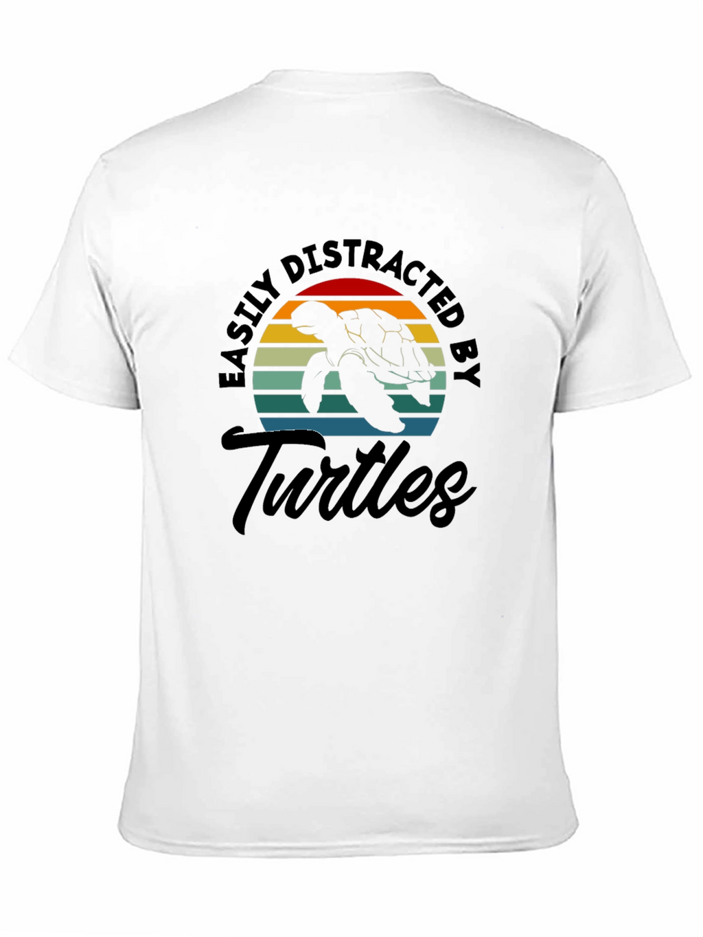 Easily Distracted by Turtles Graphic T-Shirt