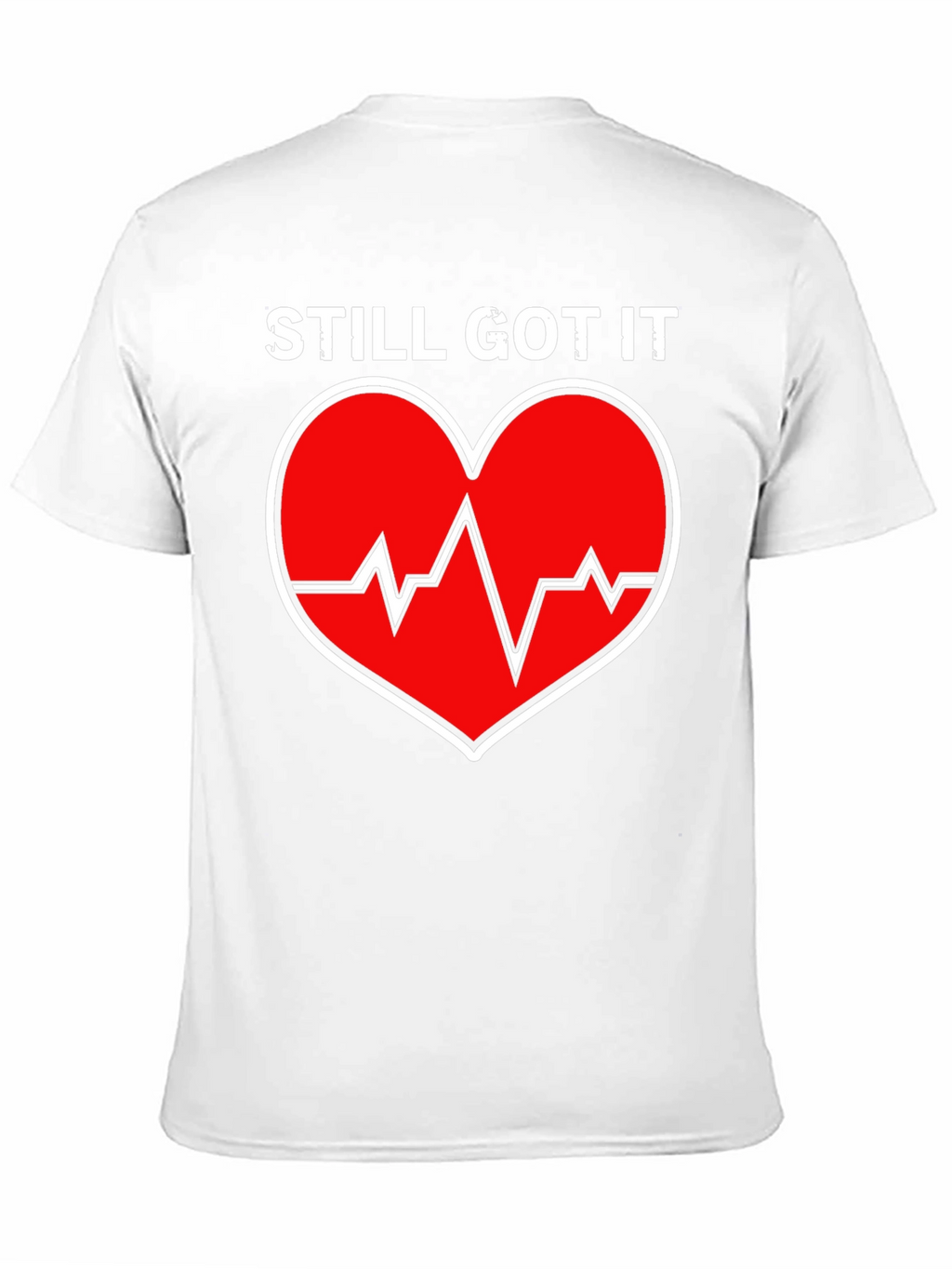 Still Got It Heartbeat Graphic Tee - Black
